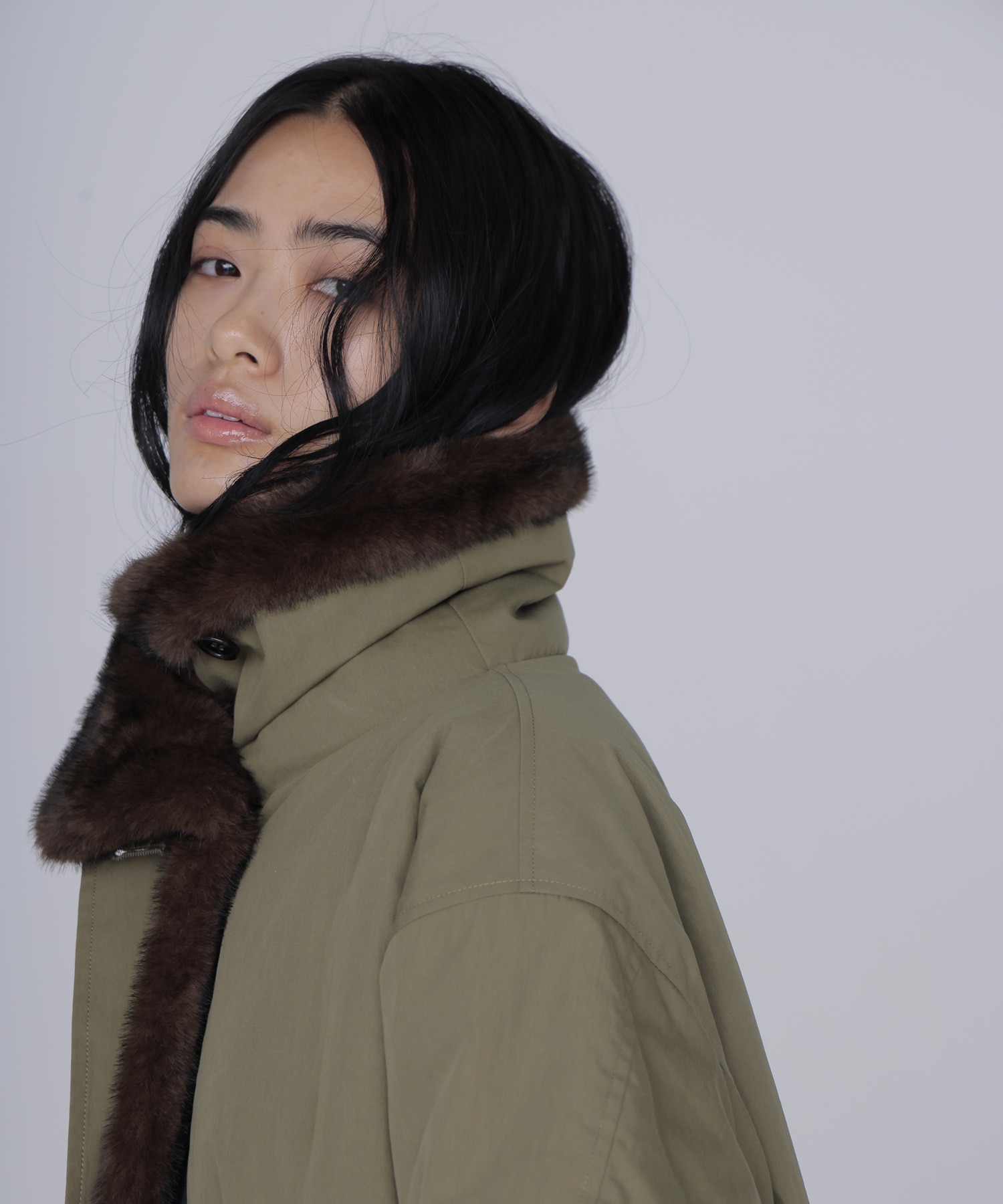 【venit/ヴェニット】REVERSIBLE FUR COAT