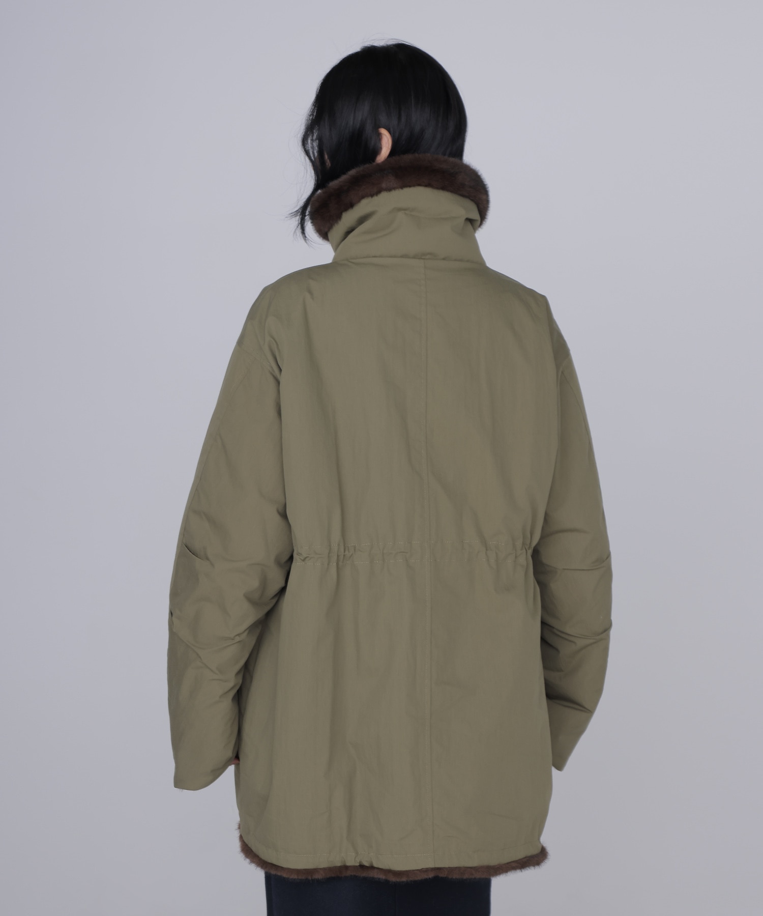 【venit/ヴェニット】REVERSIBLE FUR COAT