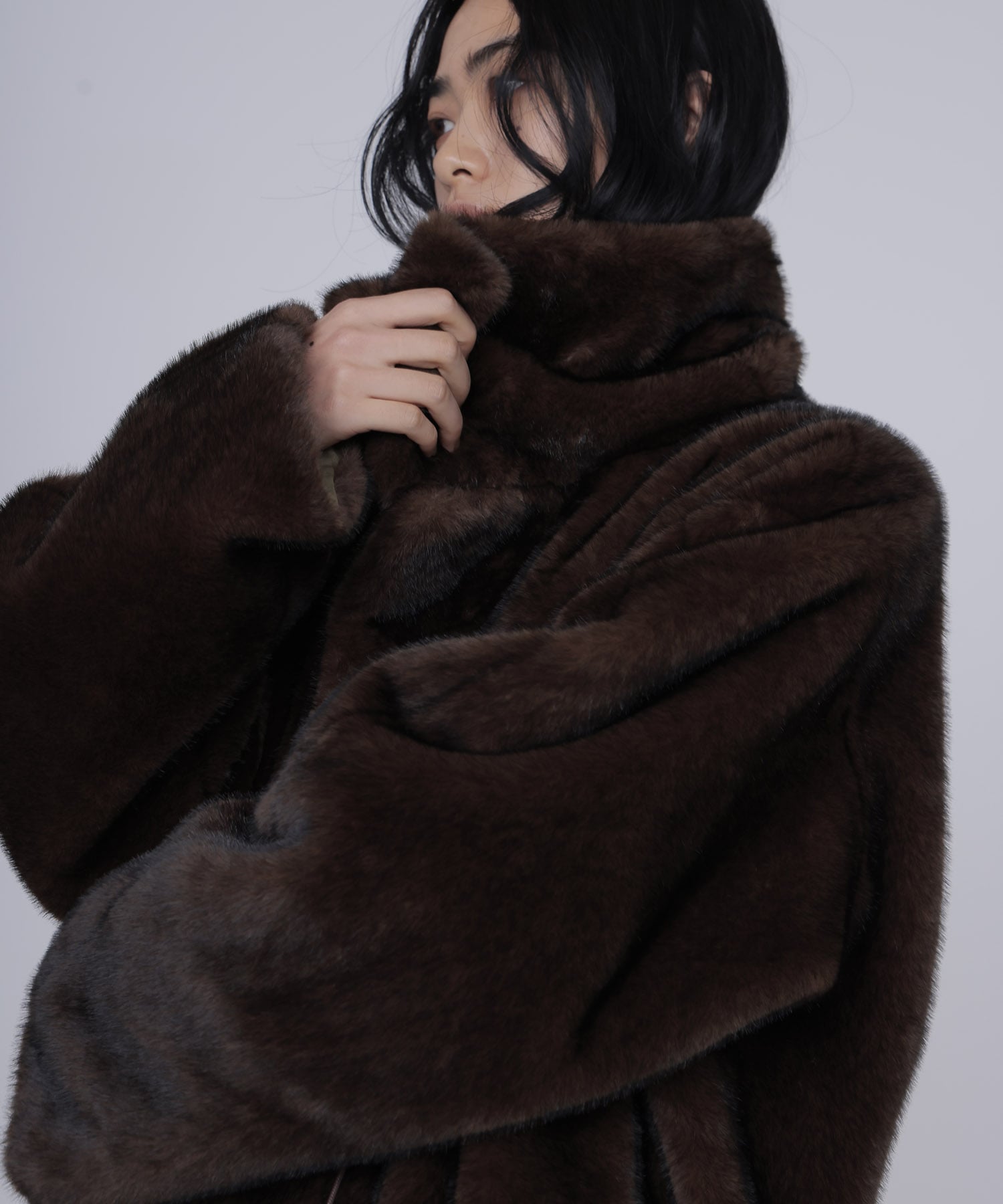 【venit/ヴェニット】REVERSIBLE FUR COAT