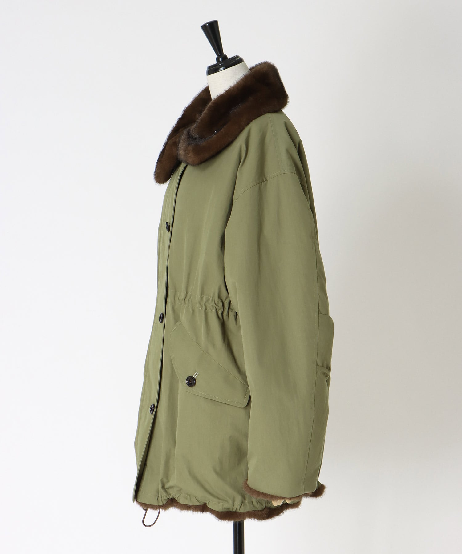 【venit/ヴェニット】REVERSIBLE FUR COAT