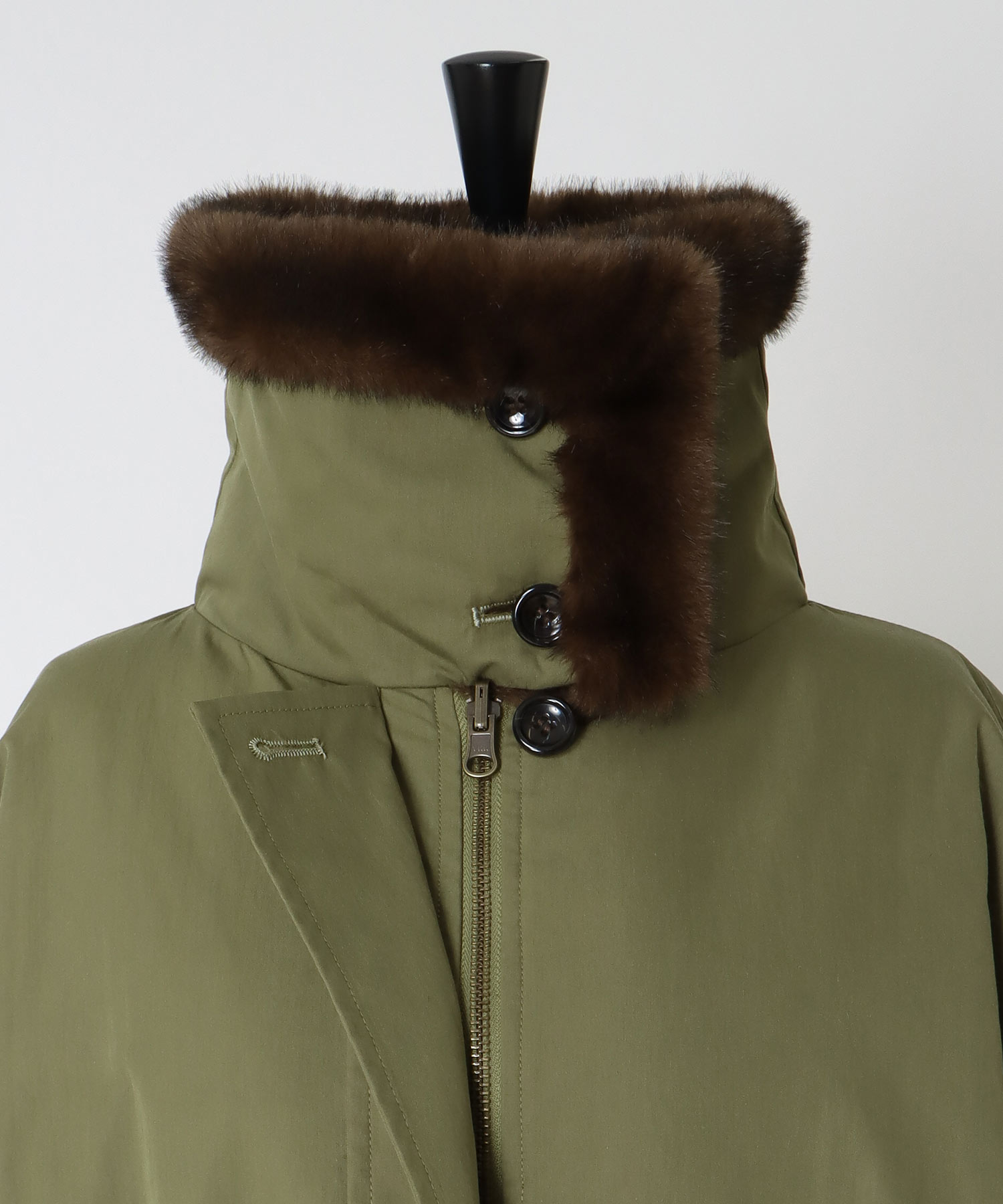 【venit/ヴェニット】REVERSIBLE FUR COAT