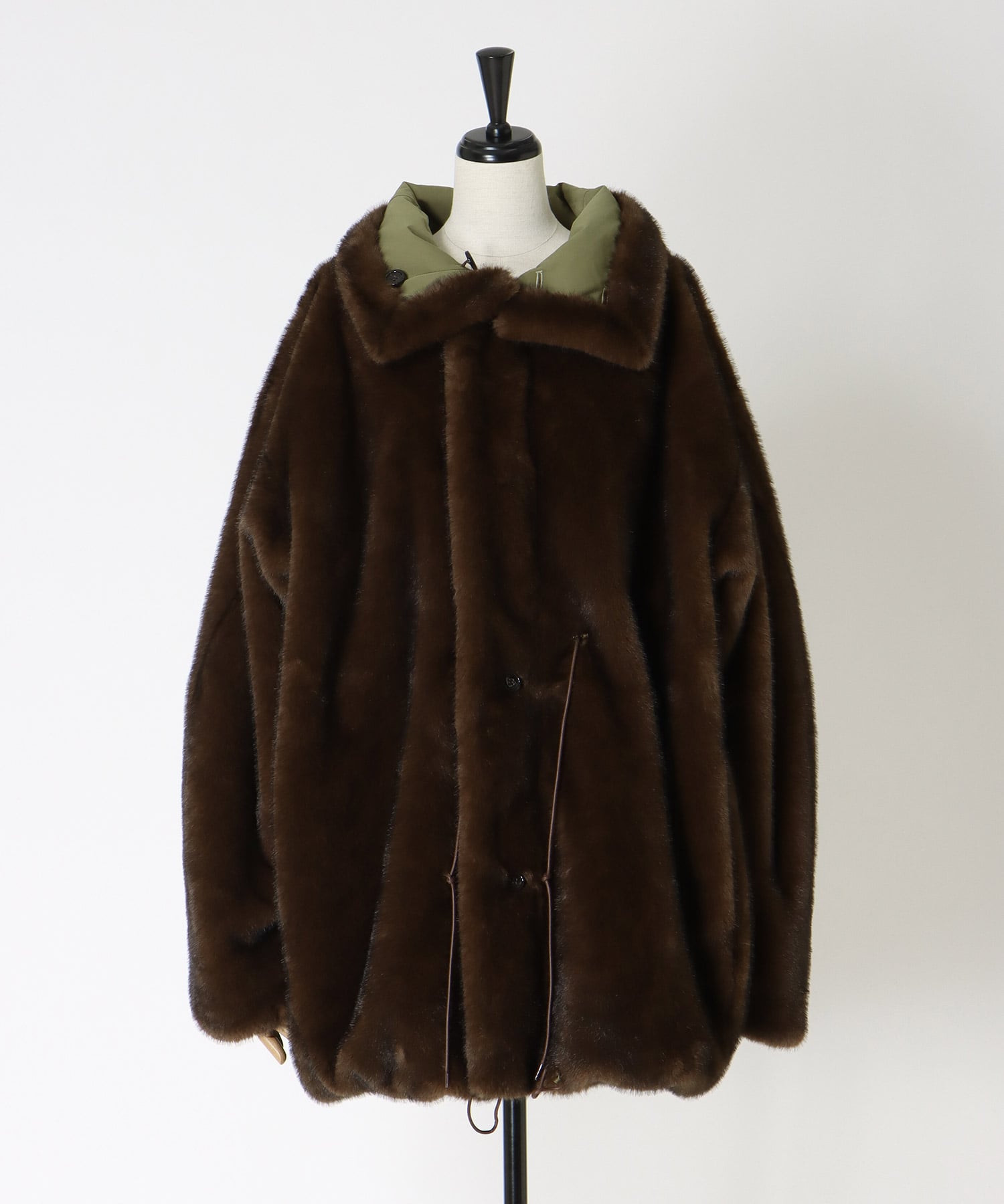 【venit/ヴェニット】REVERSIBLE FUR COAT