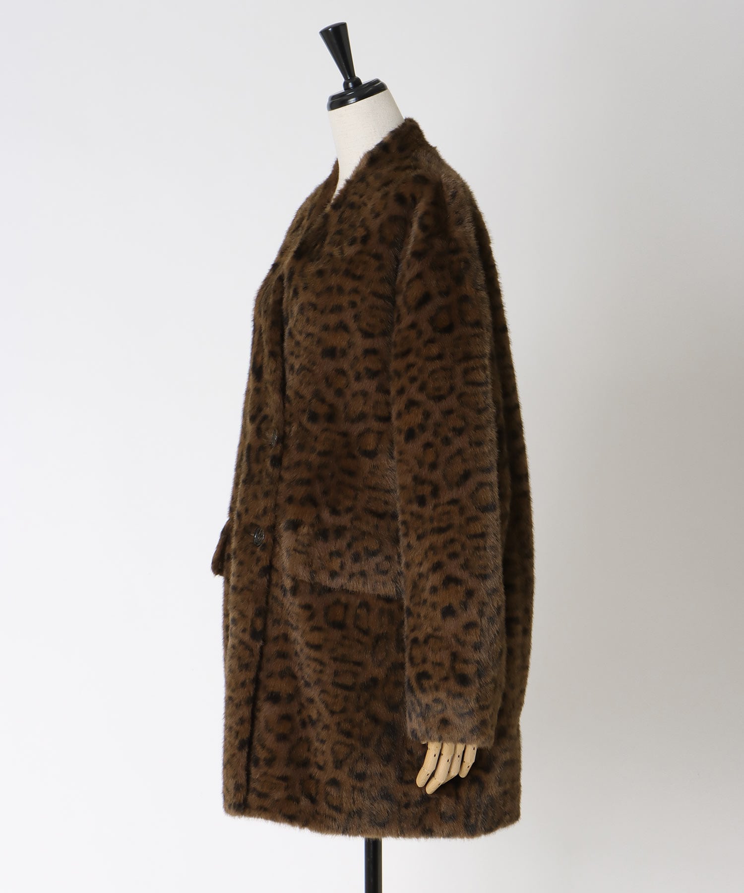 【venit/ヴェニット】LEOPARD COAT