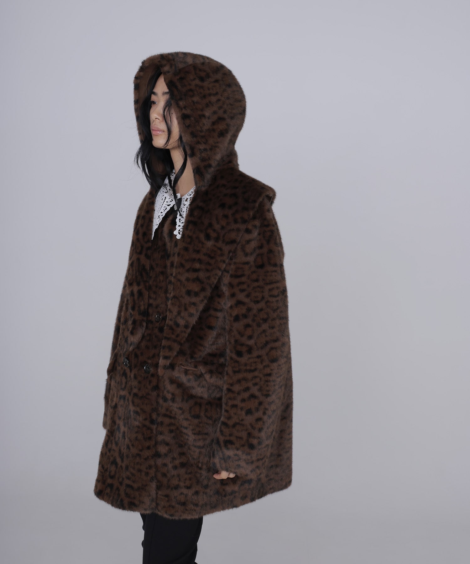 【venit/ヴェニット】LEOPARD COAT