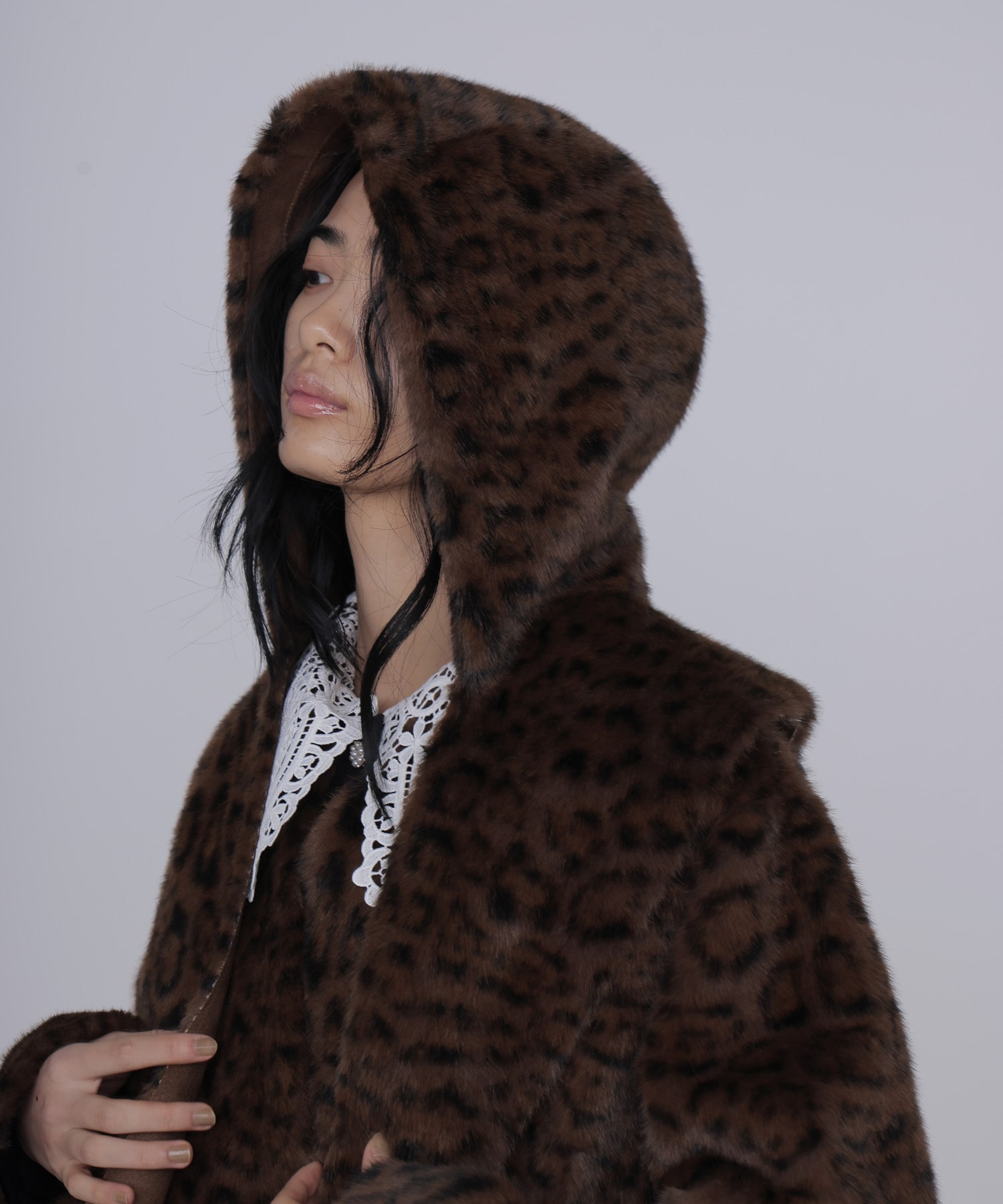 【venit/ヴェニット】LEOPARD COAT