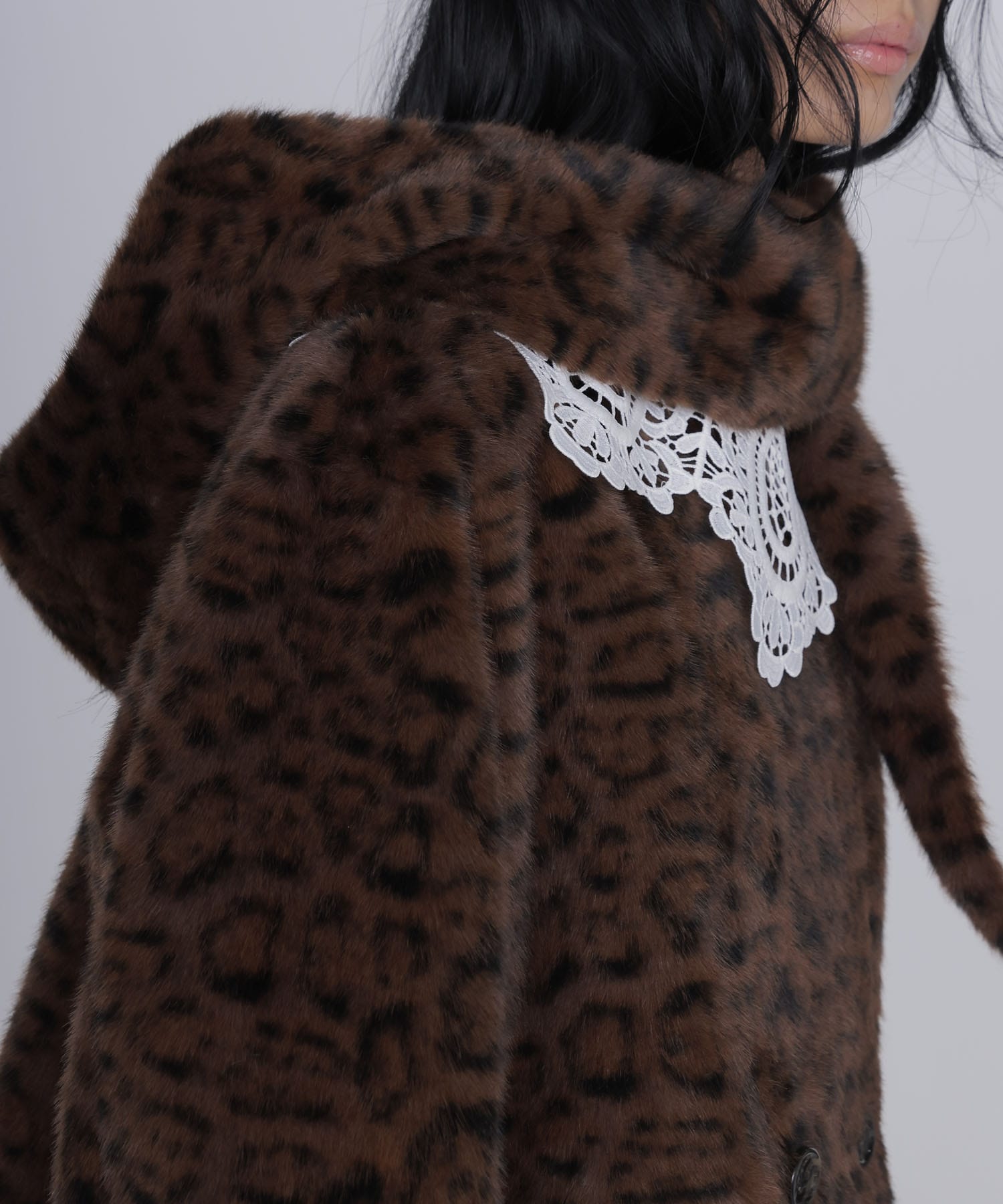 【venit/ヴェニット】LEOPARD COAT