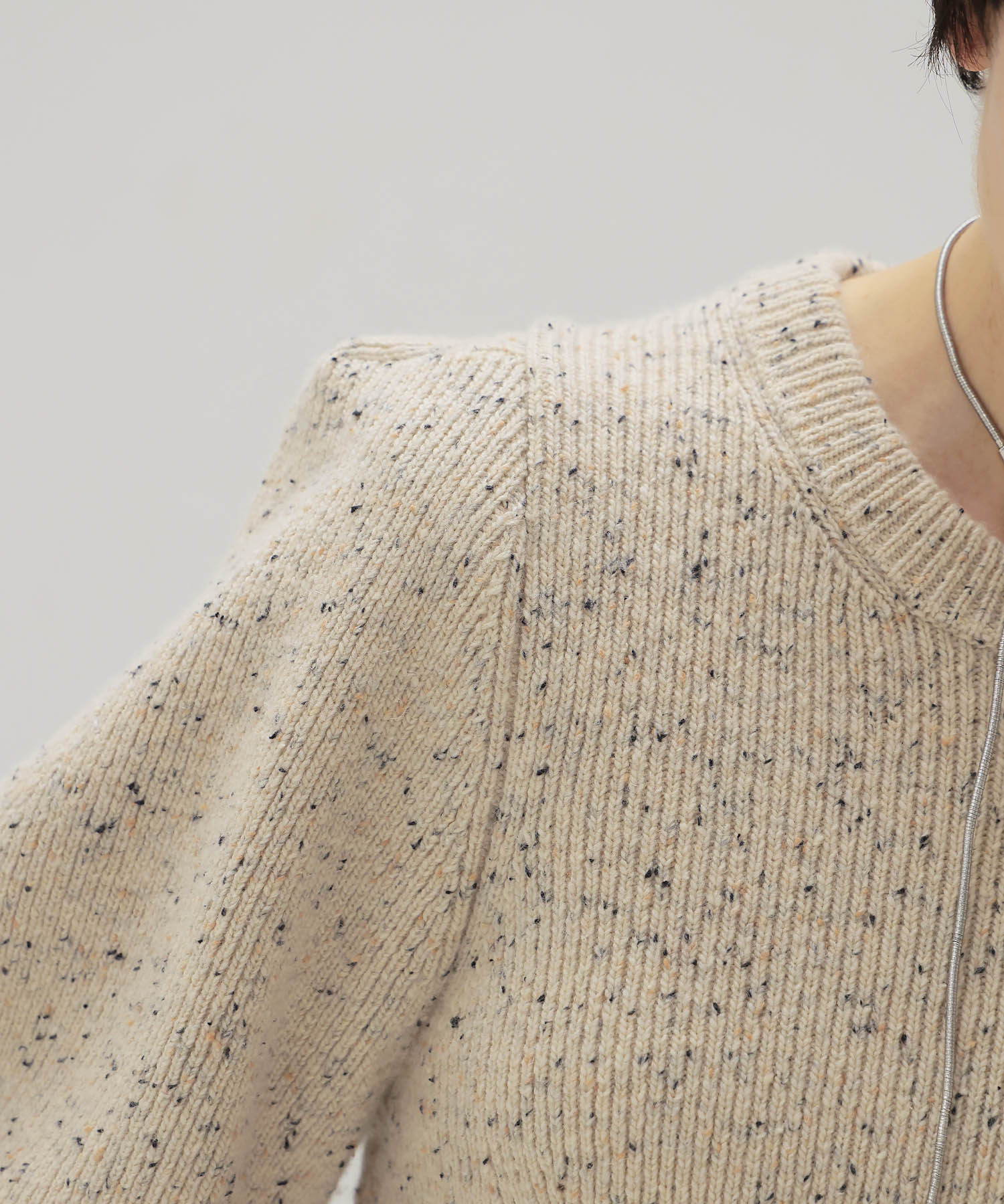 【VENIT/ヴェニット】COLOR NEP TWEED PULL