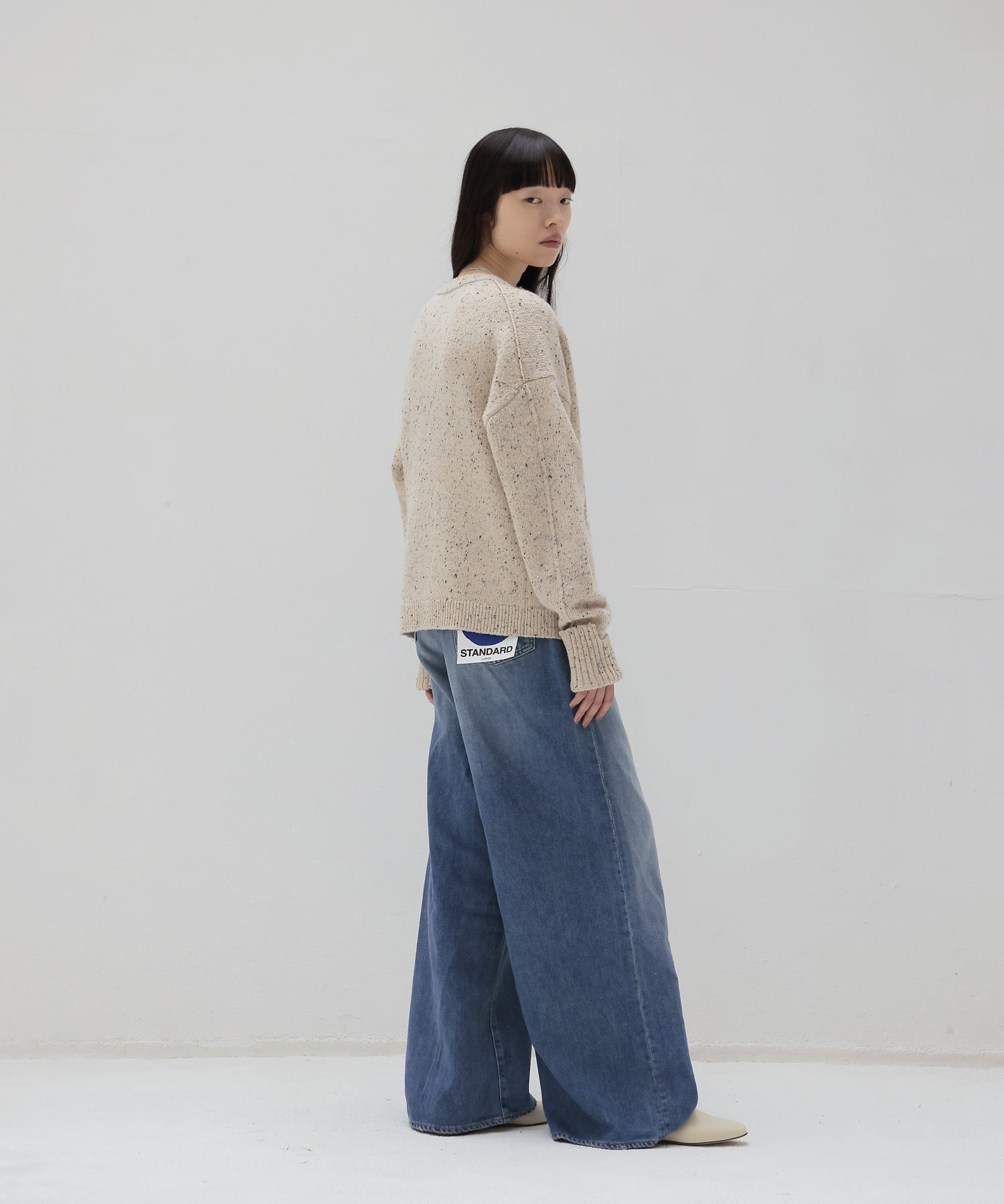 【VENIT/ヴェニット】COLOR NEP TWEED CARDIGAN