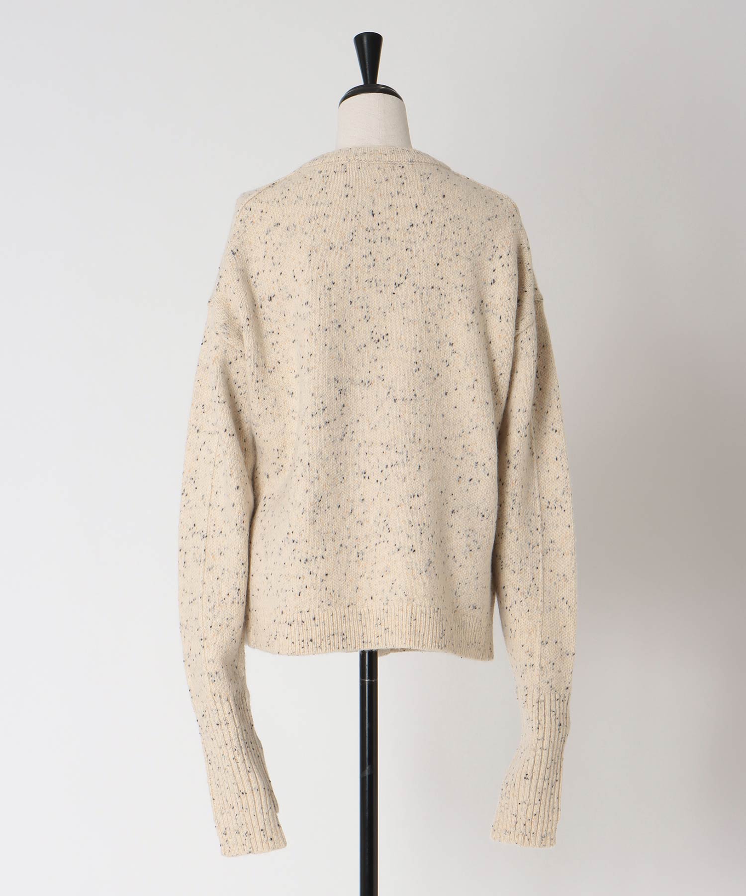 【VENIT/ヴェニット】COLOR NEP TWEED CARDIGAN