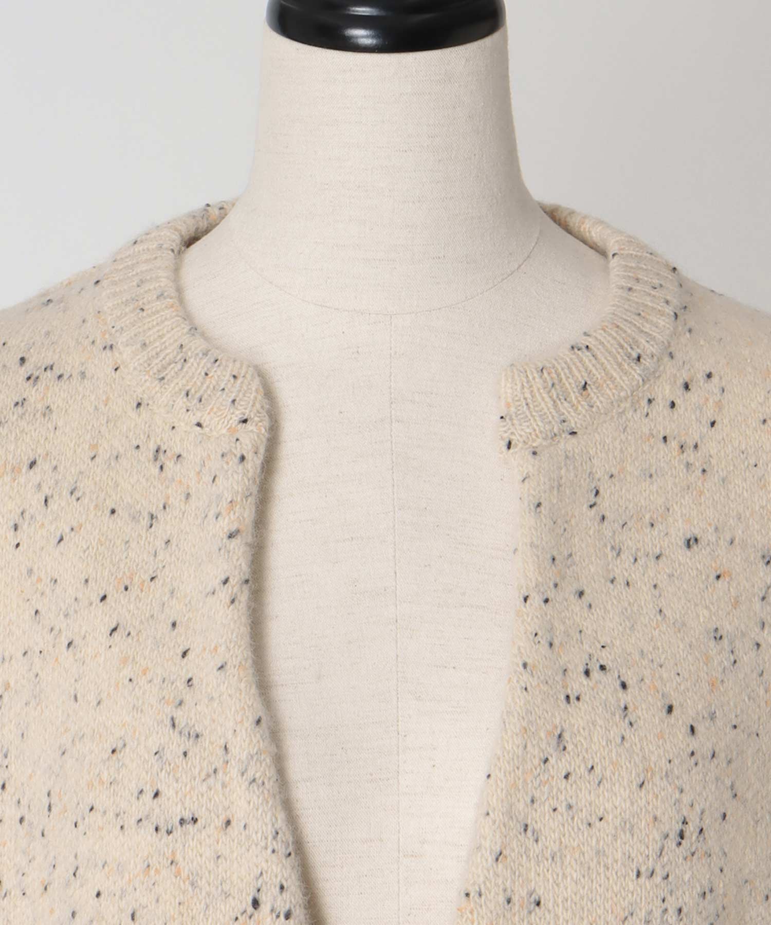 【VENIT/ヴェニット】COLOR NEP TWEED CARDIGAN