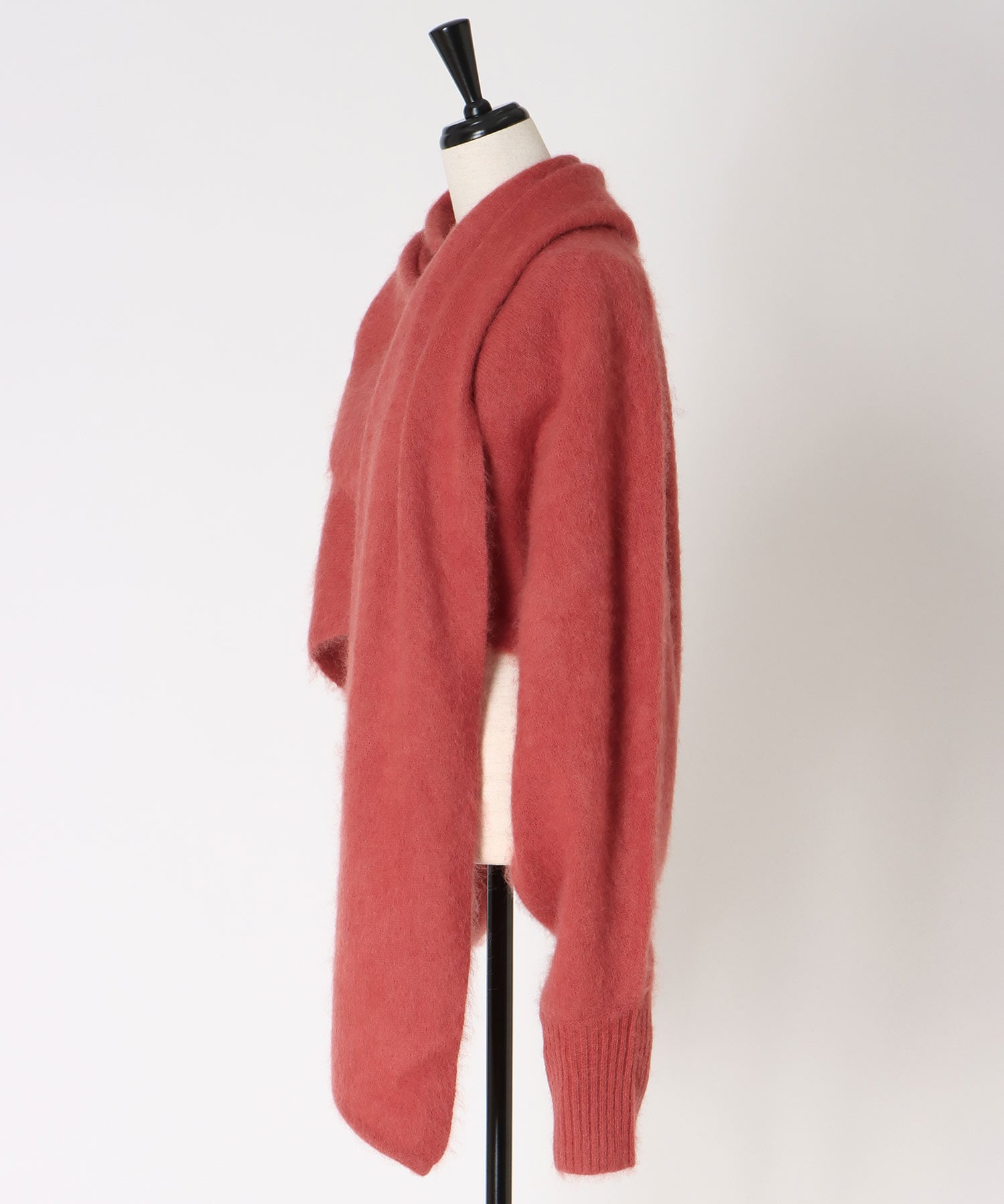 【venit/ヴェニット】BRUSHED STOLE KNIT