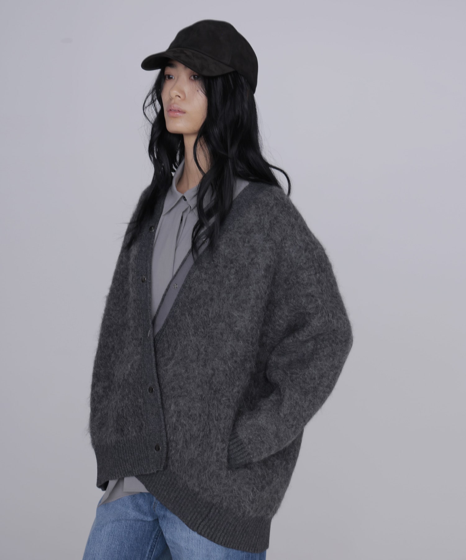 【La Maison de Lyllis/メゾンドリリス】NUBUCK CAP