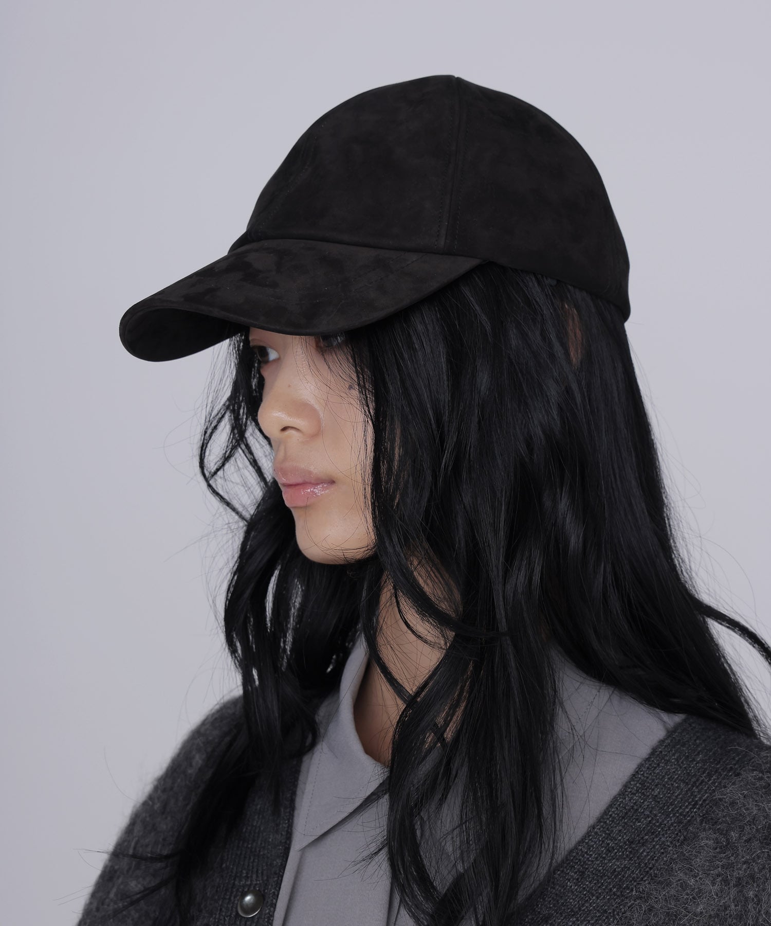 【La Maison de Lyllis/メゾンドリリス】NUBUCK CAP