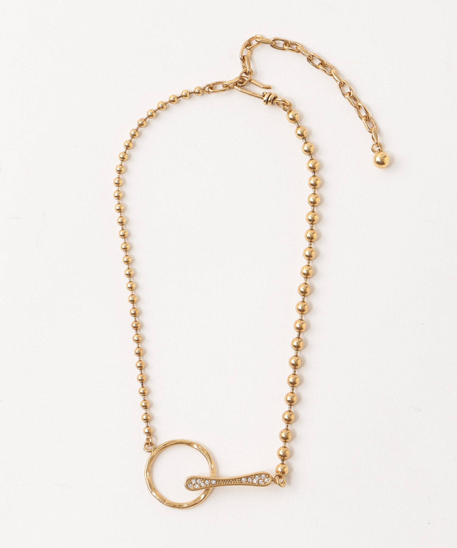 【ADER.bijoux/アデルビジュー】ORDRE short necklace
