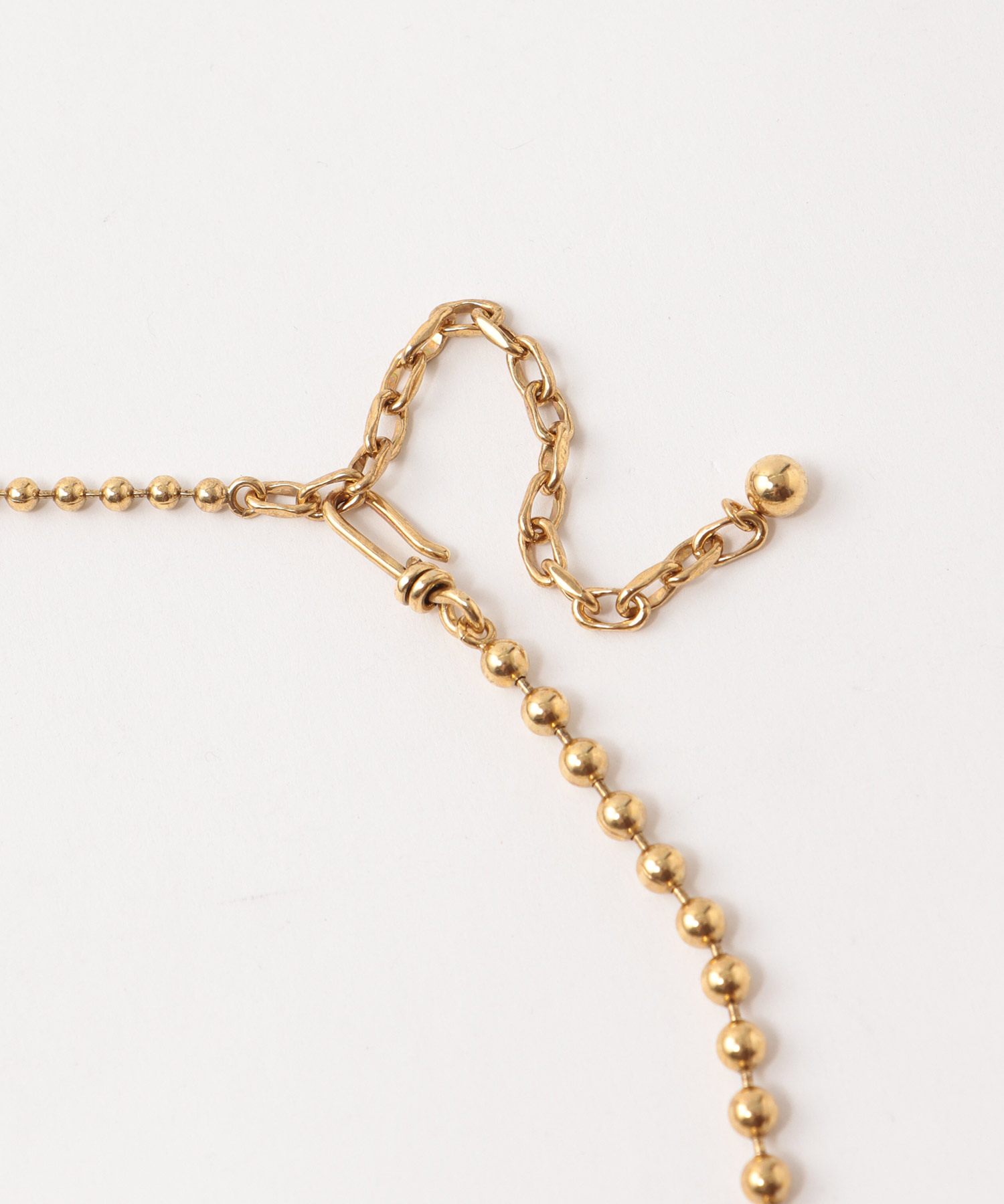 【ADER.bijoux/アデルビジュー】ORDRE short necklace