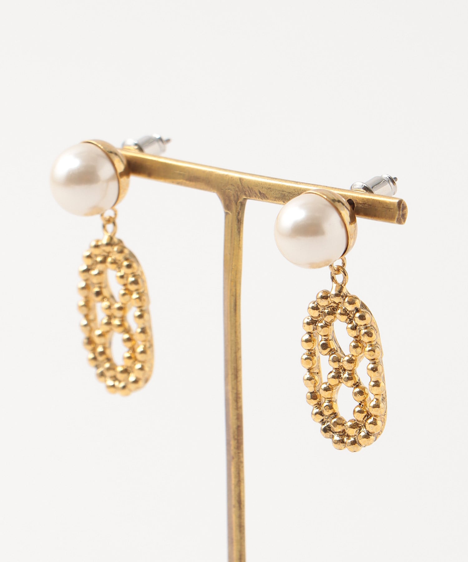 【ADER.bijoux/アデルビジュー】NUMERO 10 pearl pierce