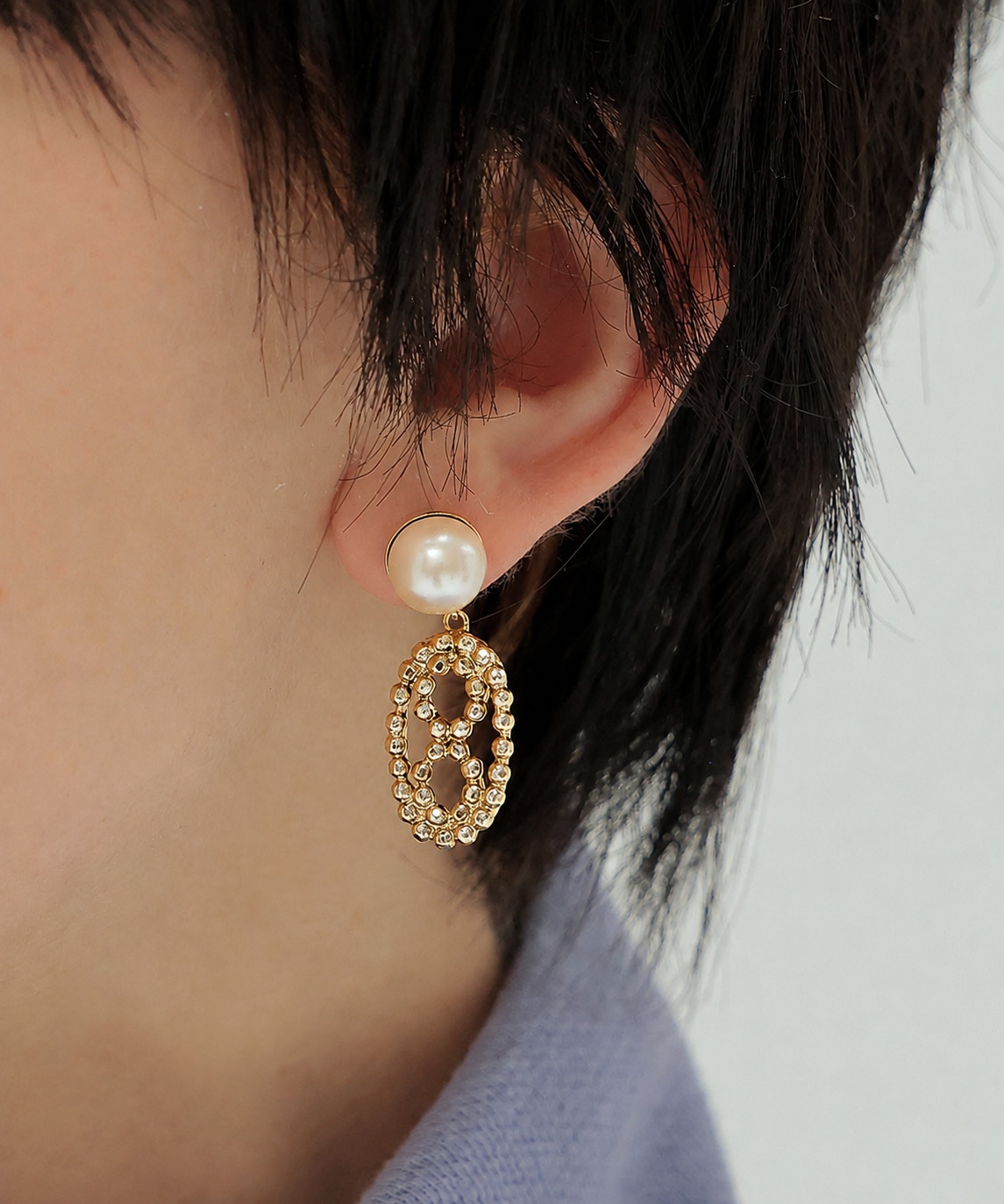 【ADER.bijoux/アデルビジュー】NUMERO 10 pearl pierce
