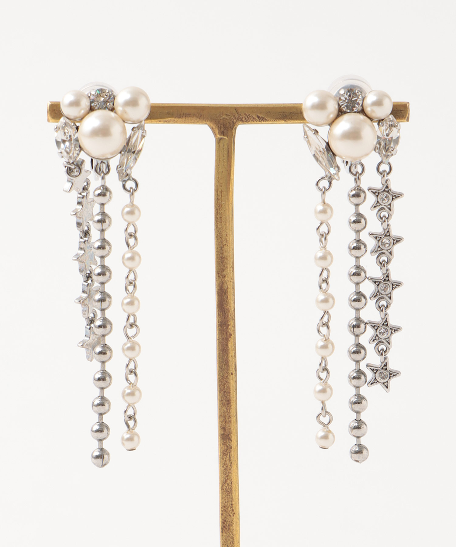 【ADER.bijoux/アデルビジュー】SPARKLE fringe earring