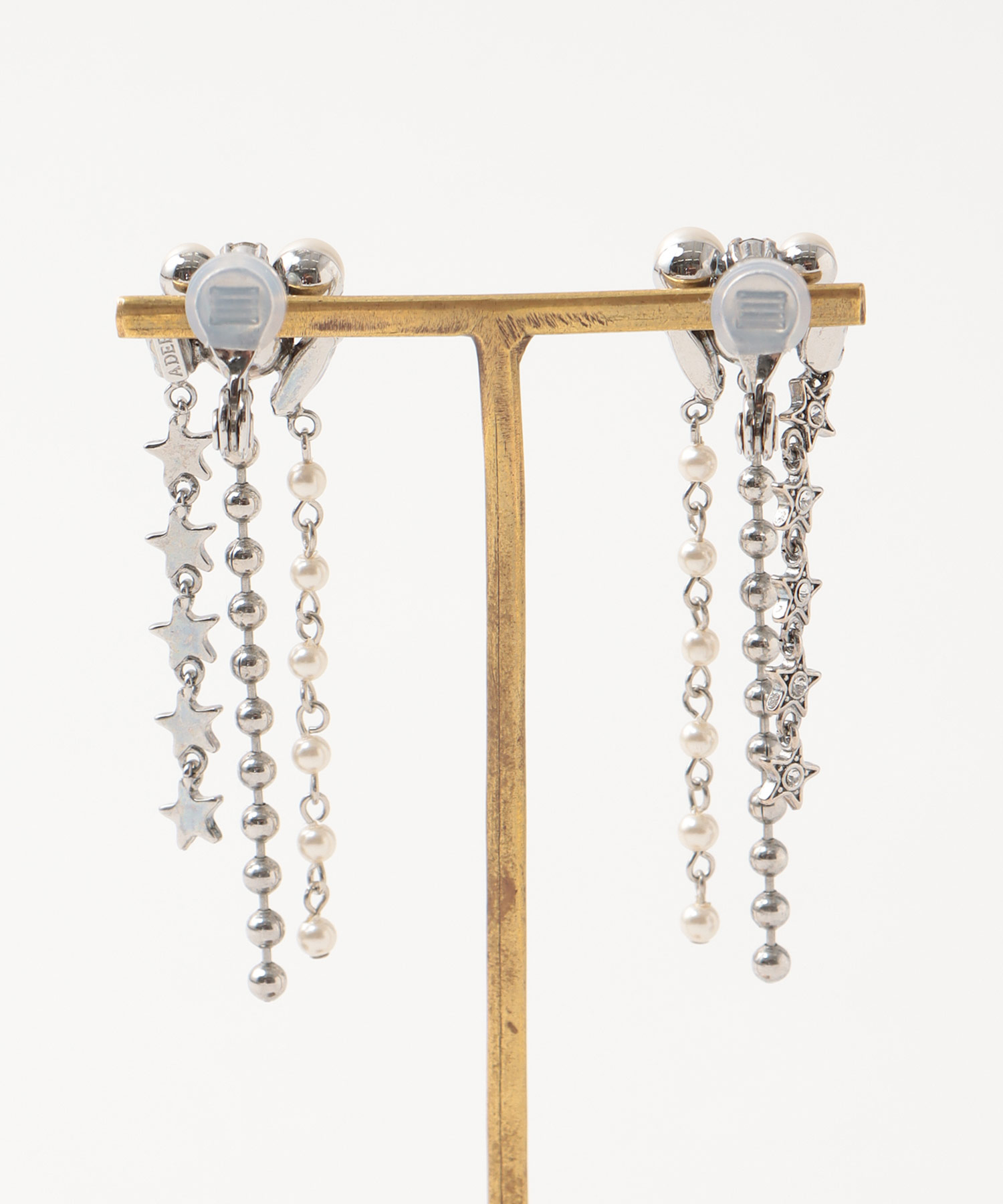 【ADER.bijoux/アデルビジュー】SPARKLE fringe earring