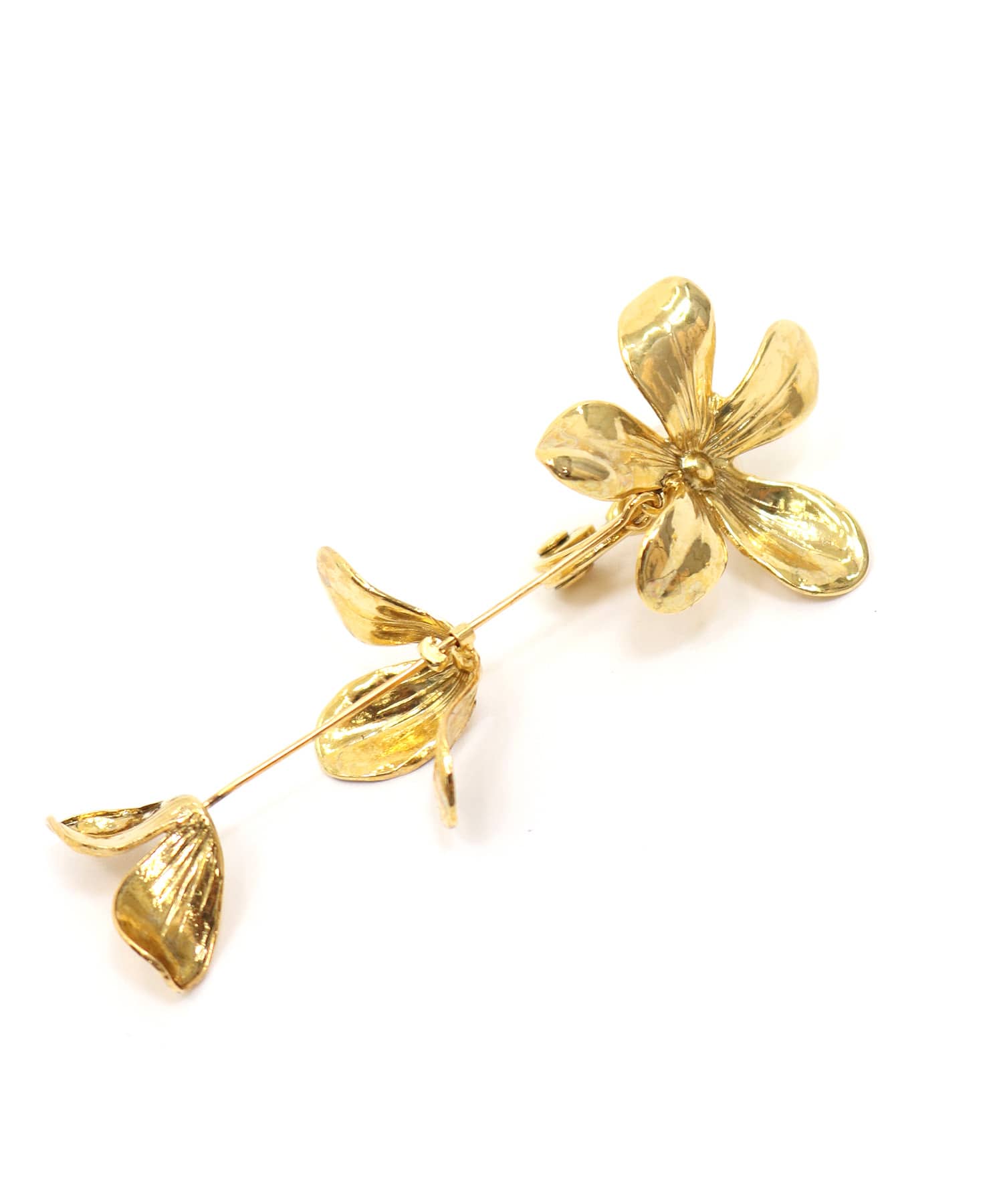 ＜ADER＞JOY triple petal stick earring