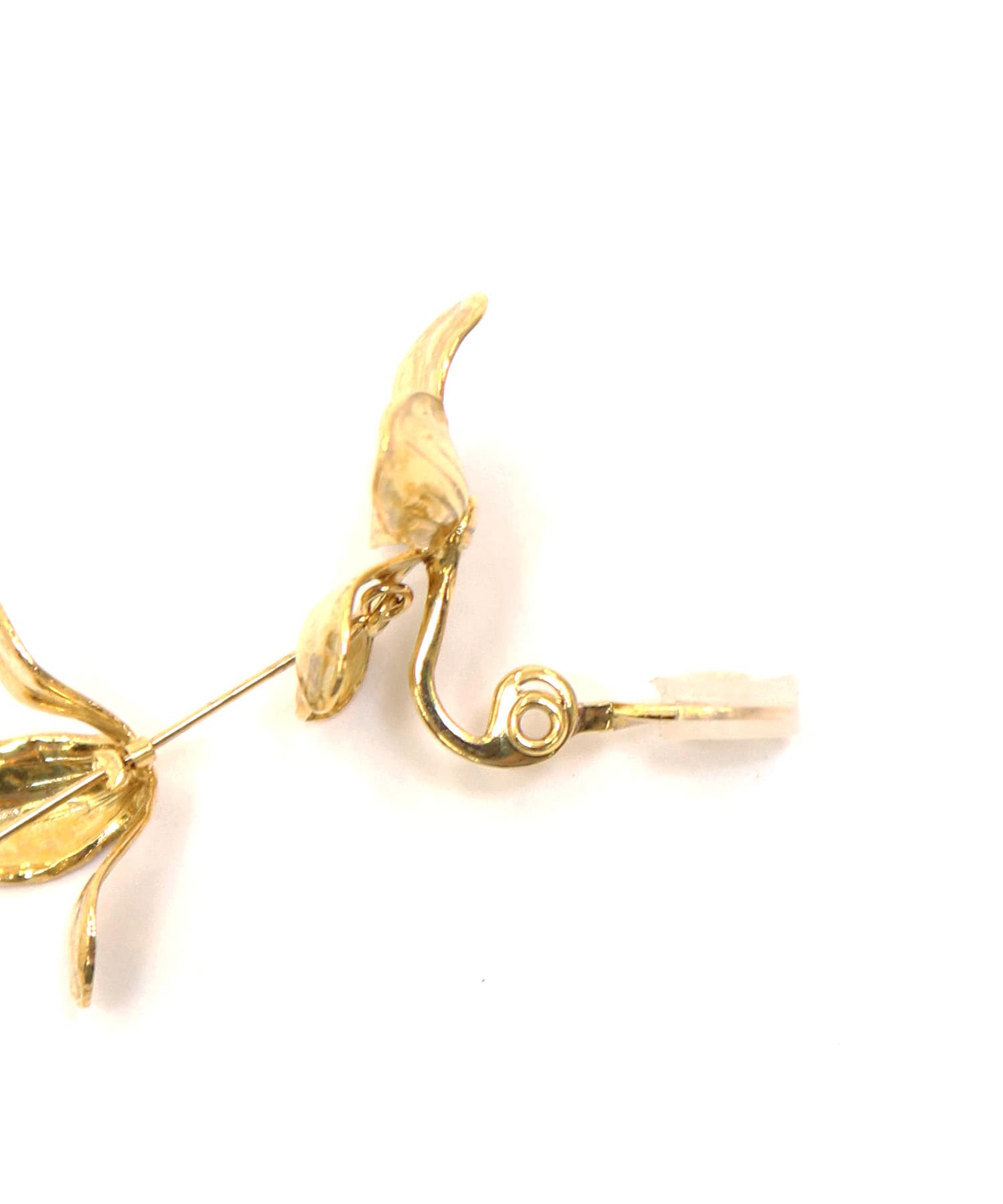 ＜ADER＞JOY triple petal stick earring