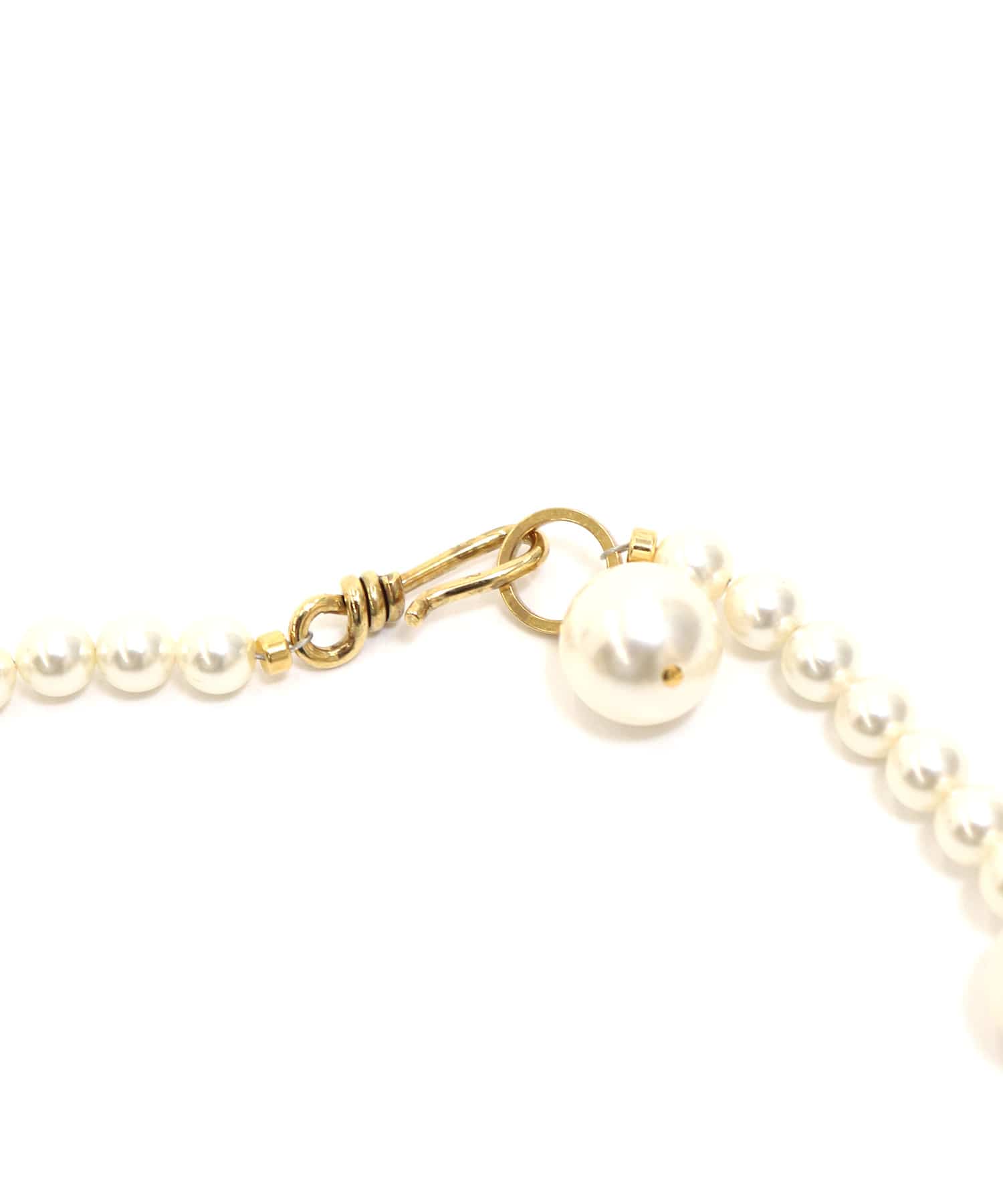 ＜ADER＞VOYAGE long pearl necklace