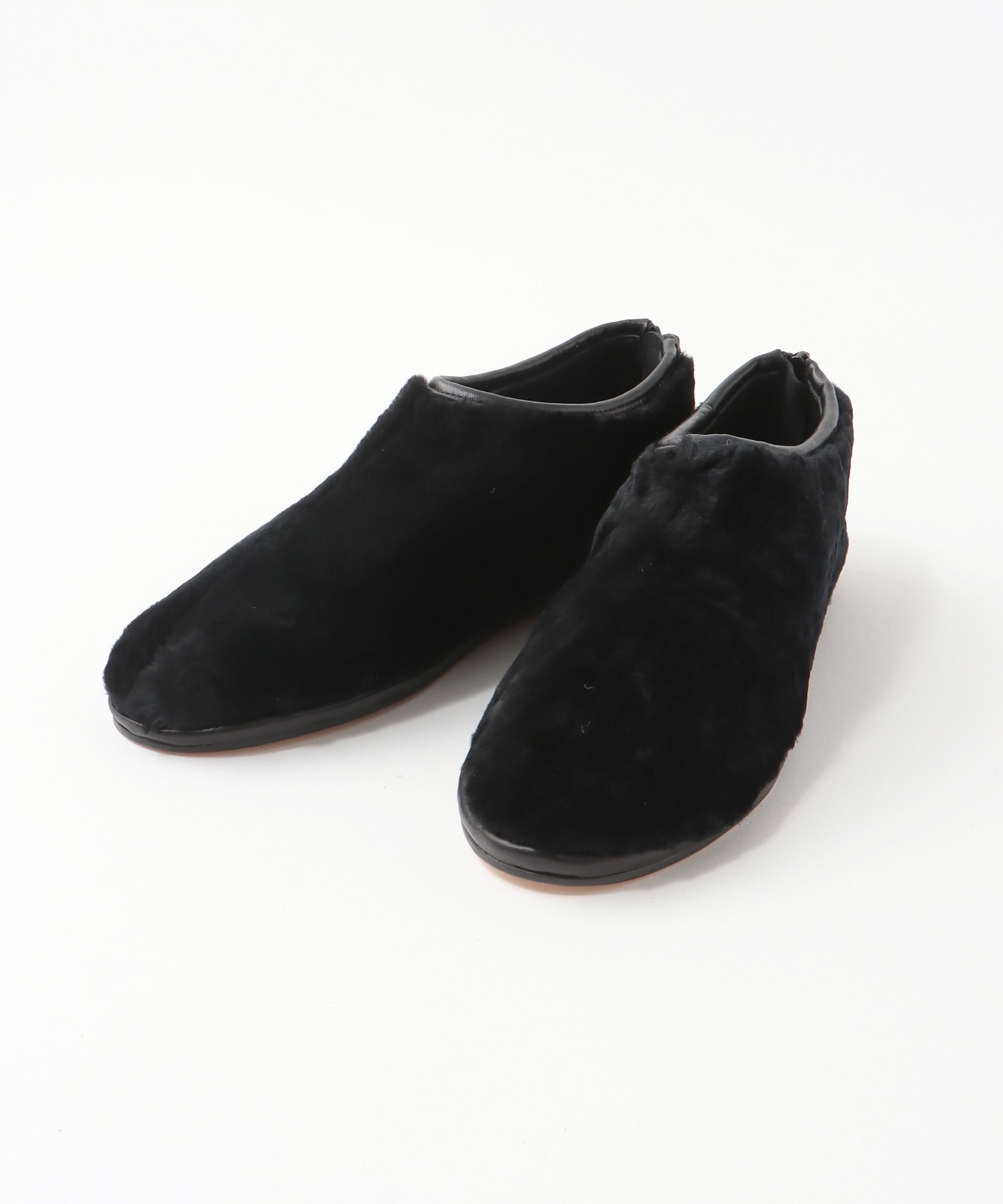 【CORSO ROMA，9/コルソローマノーヴェ】boa flat shoes