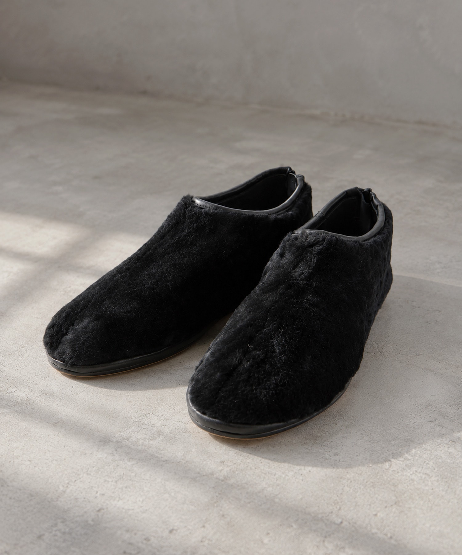 【CORSO ROMA，9/コルソローマノーヴェ】boa flat shoes
