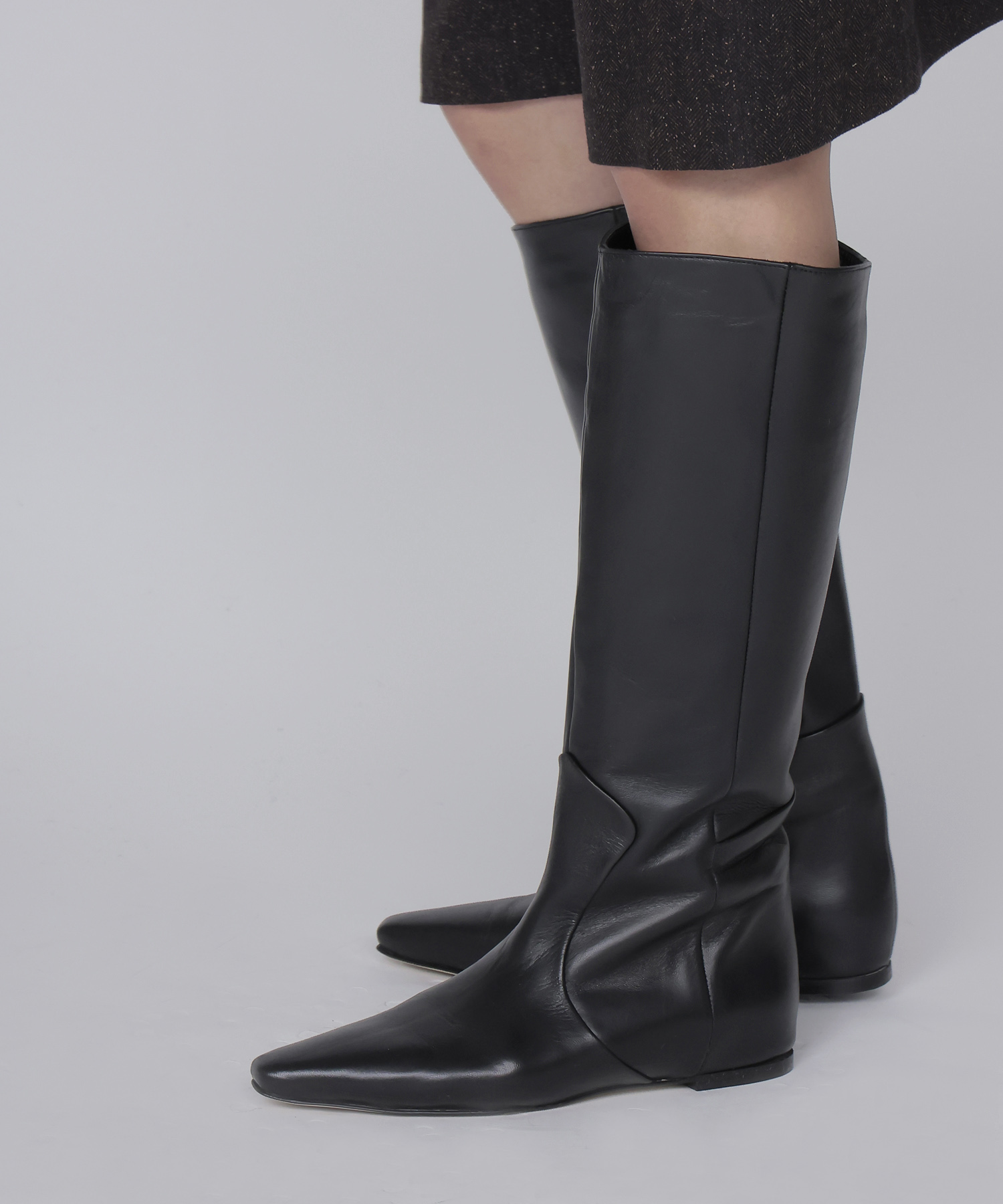 【CORSO ROMA，9/コルソローマノーヴェ】in heel long boots