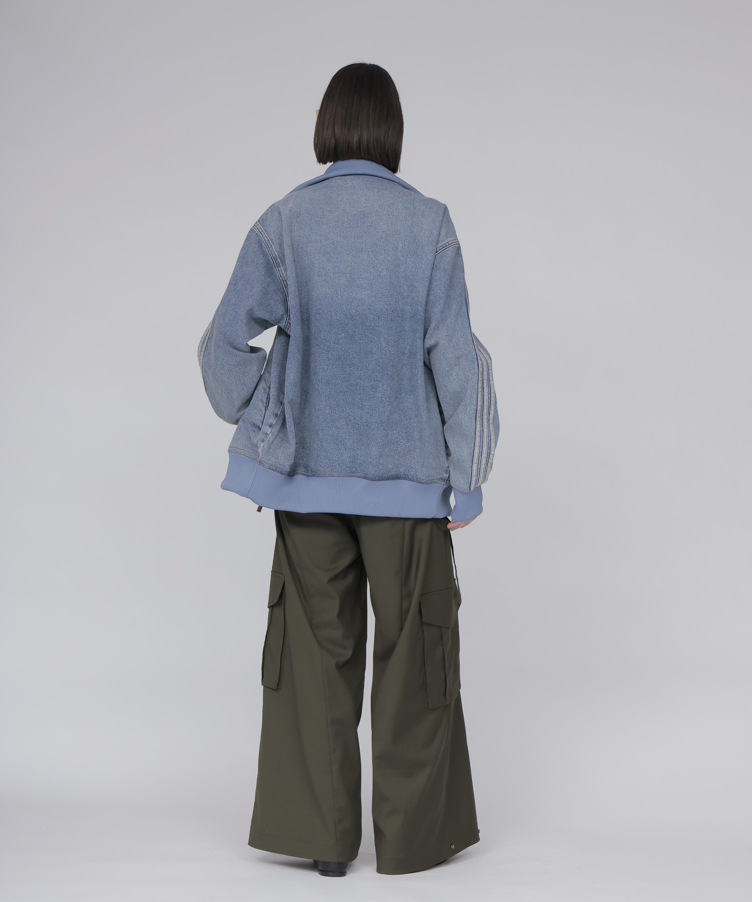 【adidas Originals/アディダスオリジナルス】DENIM FIRE BIRD TRACK TOP