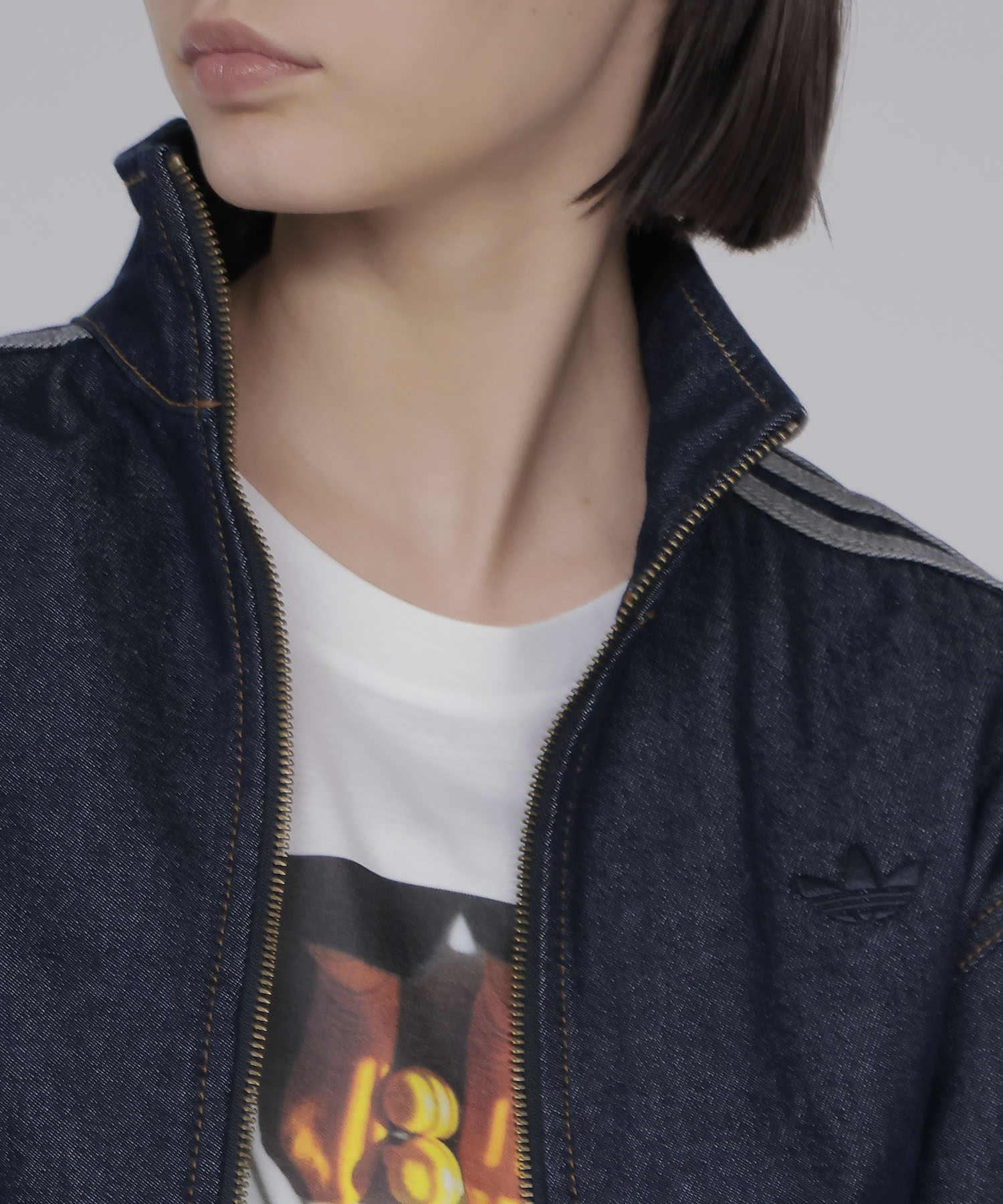 【adidas Originals/アディダスオリジナルス】FIRE BIRD TRACKTOP DENIM