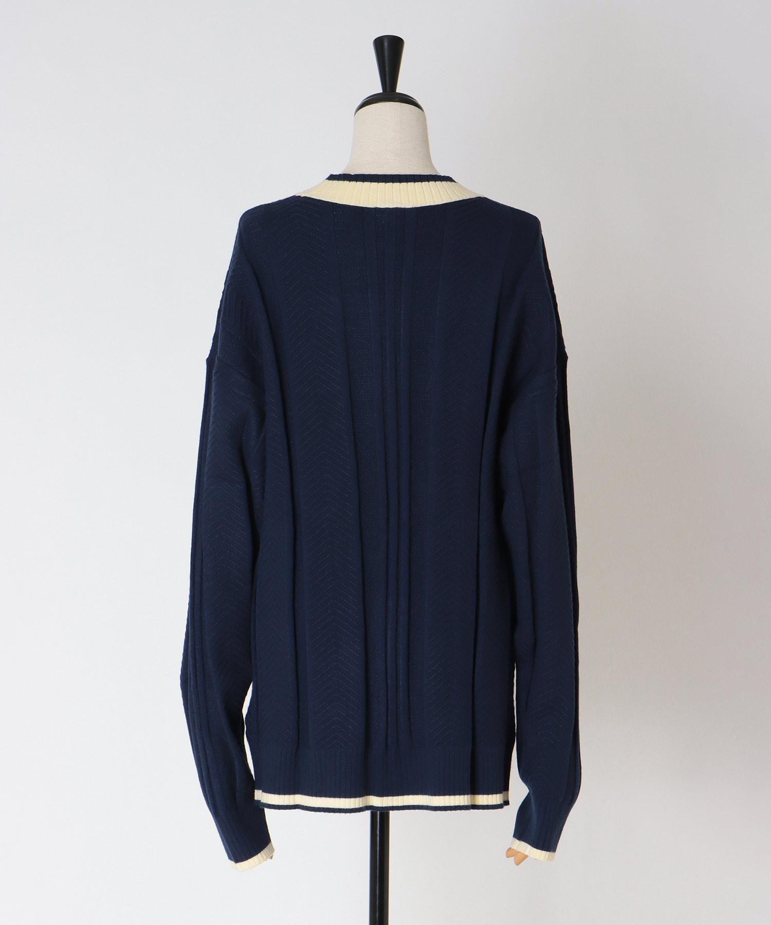 【adidas Originals/アディダスオリジナルス】CABLE KNIT CARDIGAN