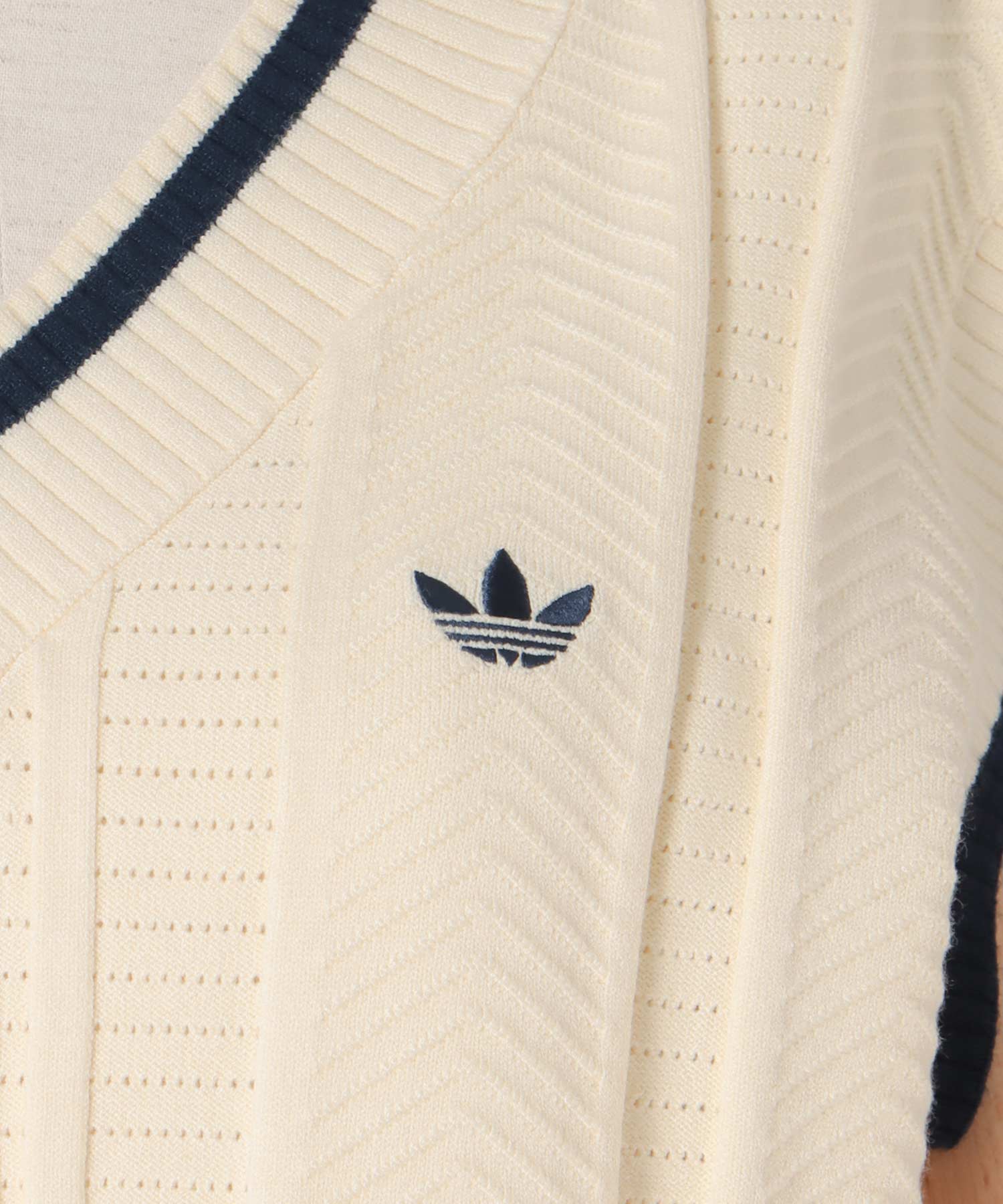 【adidas Originals/アディダスオリジナルス】CABLE KNIT VEST