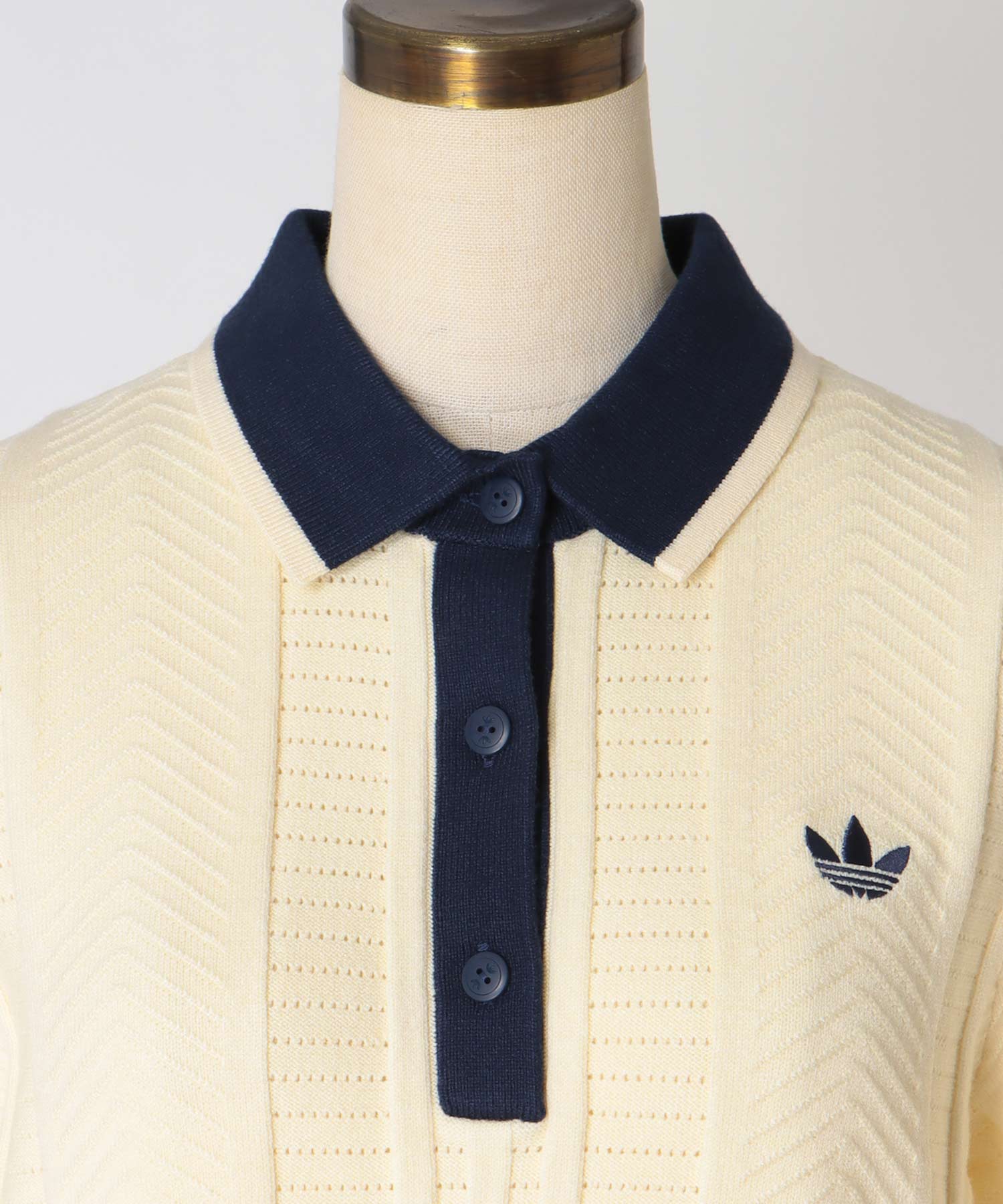 【adidas Originals/アディダスオリジナルス】CABLE CALI TEE POLO