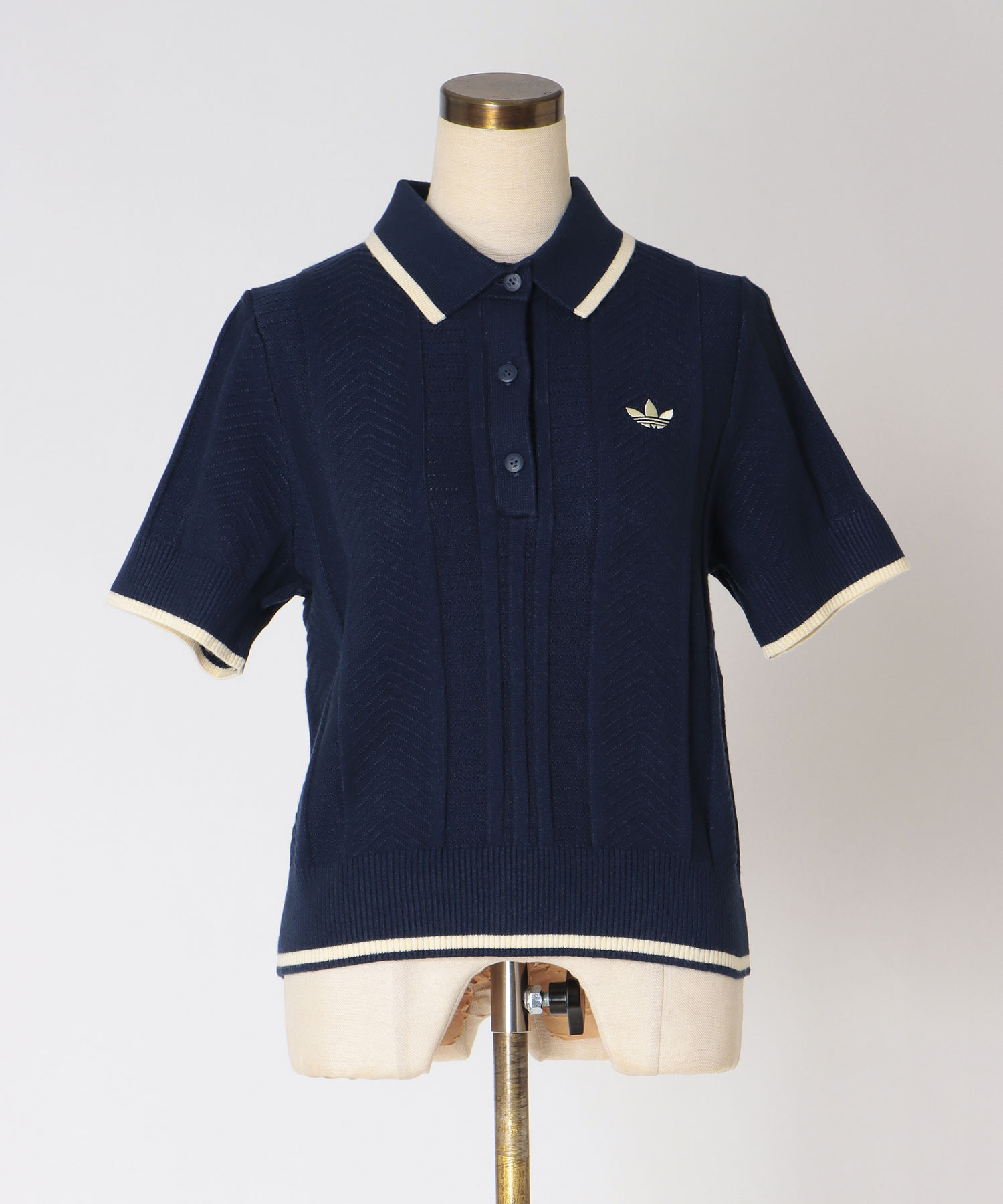 【adidas Originals/アディダスオリジナルス】CABLE CALI TEE POLO