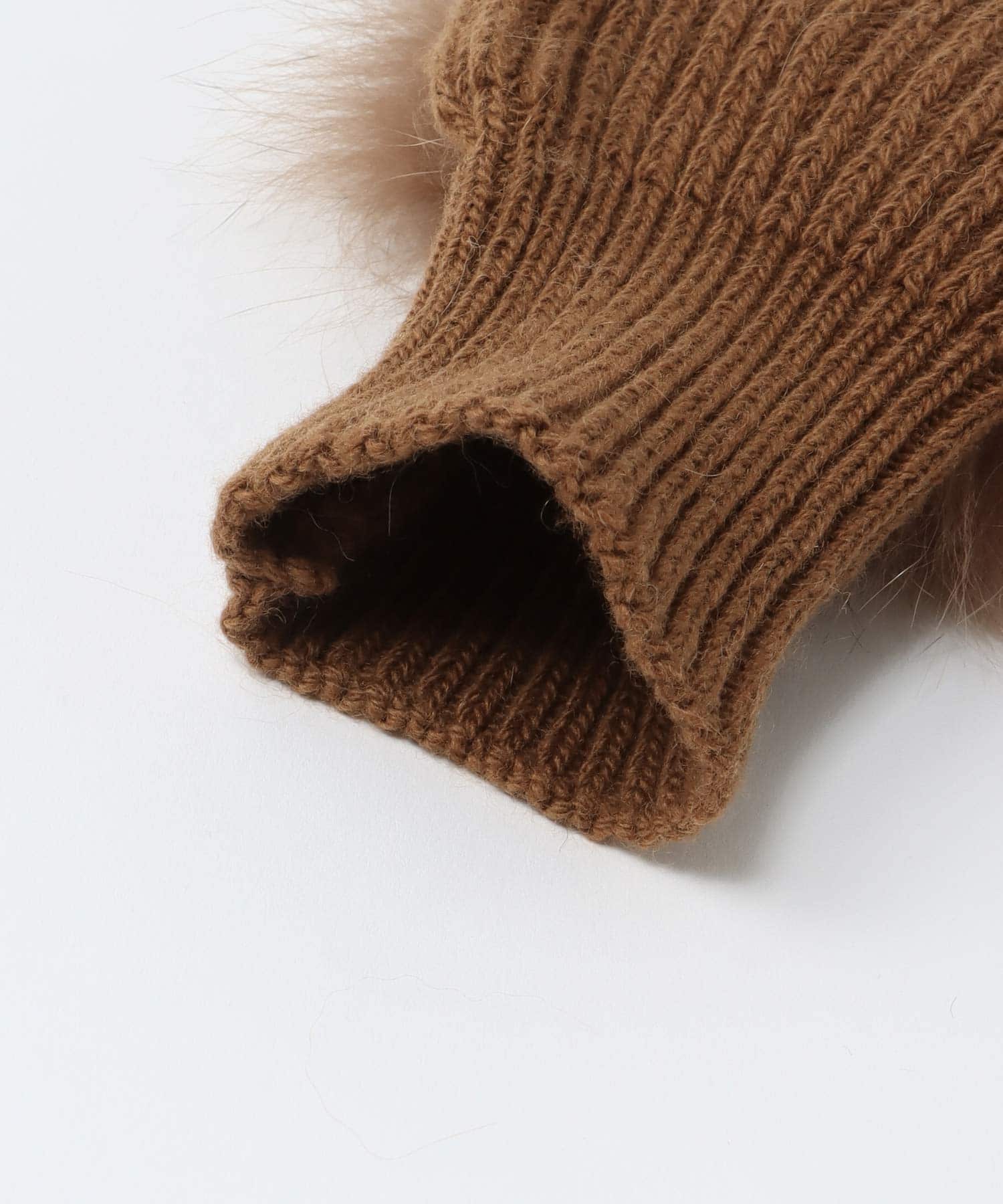 【ALPO/アルポ】FOX fur fingerless glove