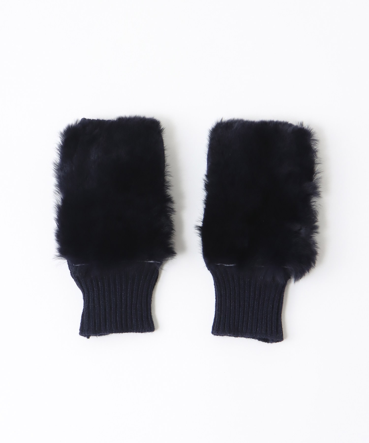 【ALPO/アルポ】REX fur fingerless glove