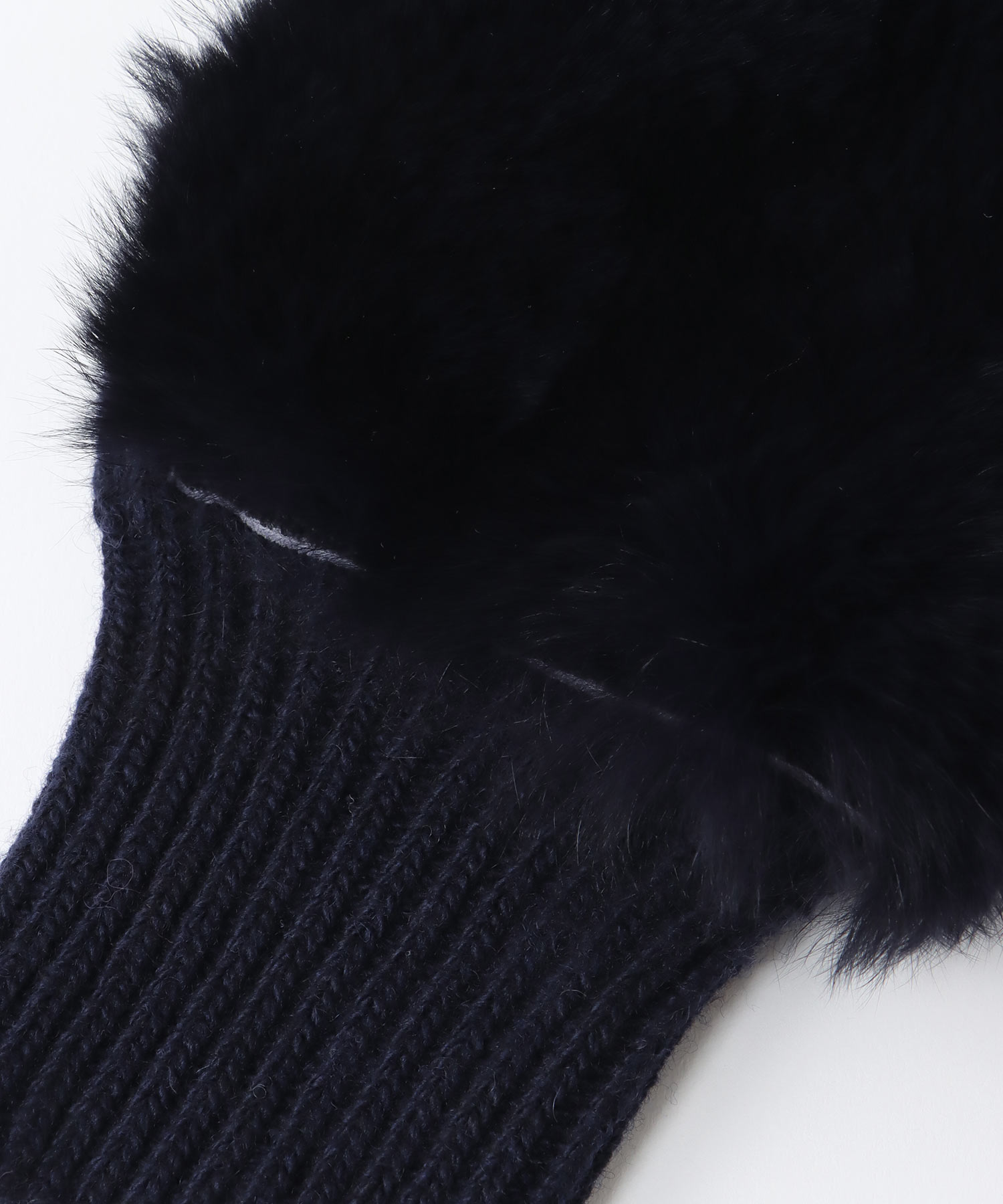 【ALPO/アルポ】REX fur fingerless glove