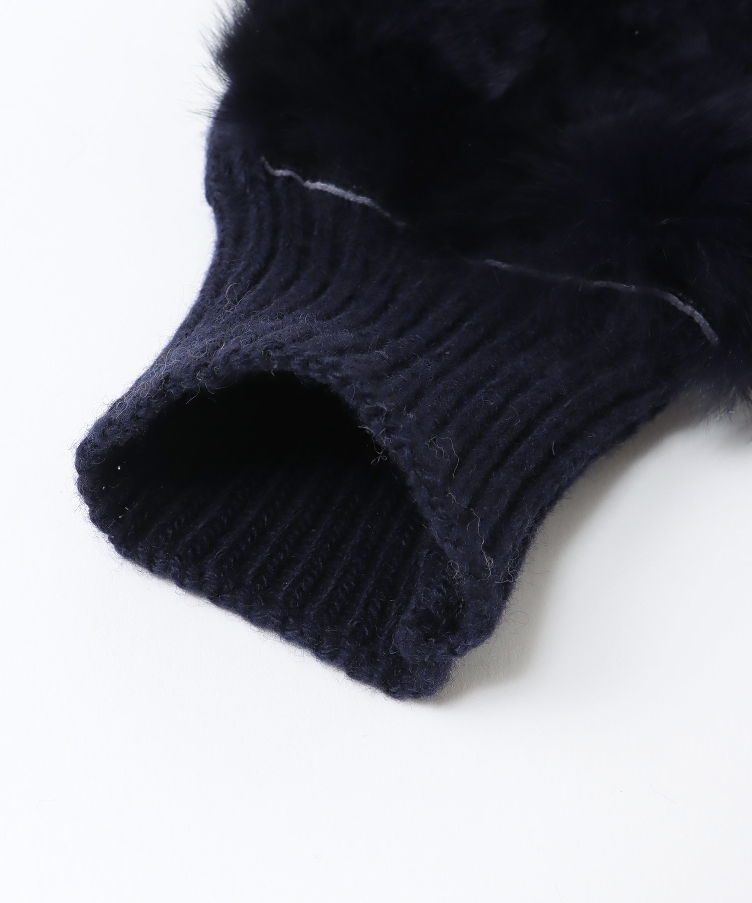 【ALPO/アルポ】REX fur fingerless glove
