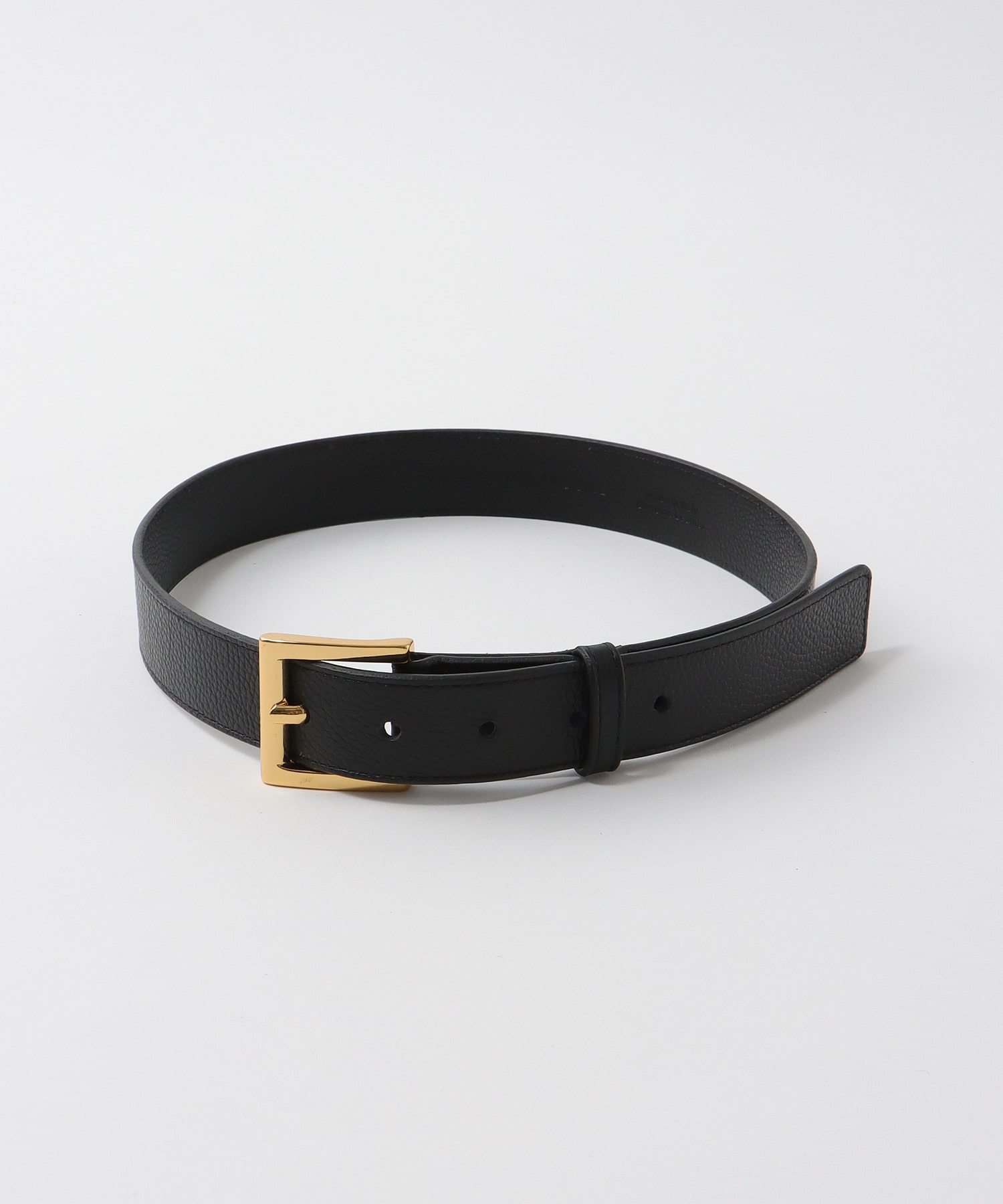 【ATELIER AMBOISE/アトリエ アンボワーズ】gold buckle belt