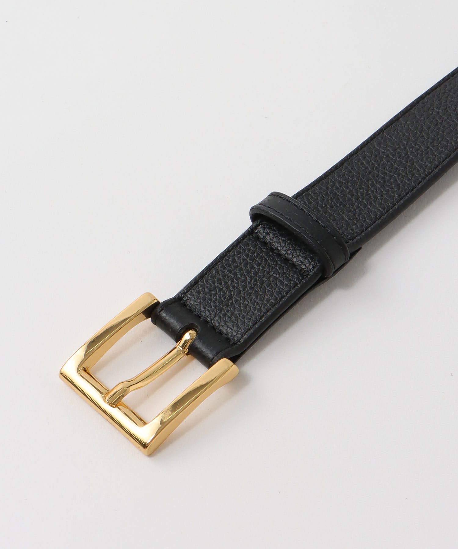 【ATELIER AMBOISE/アトリエ アンボワーズ】gold buckle belt