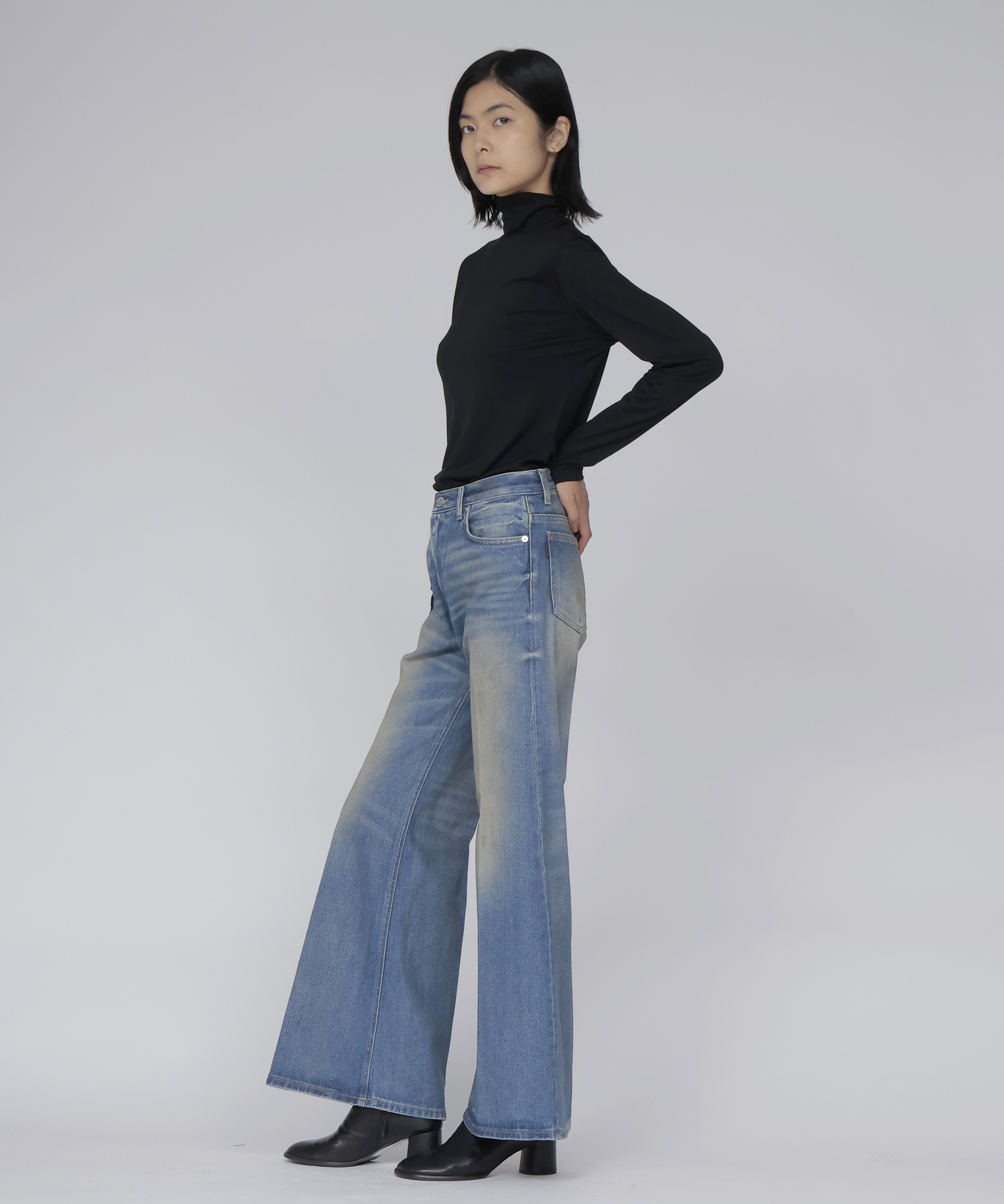 【HAIKURE/ハイクル】CLARA SHORT LENGTH JANE BLUE