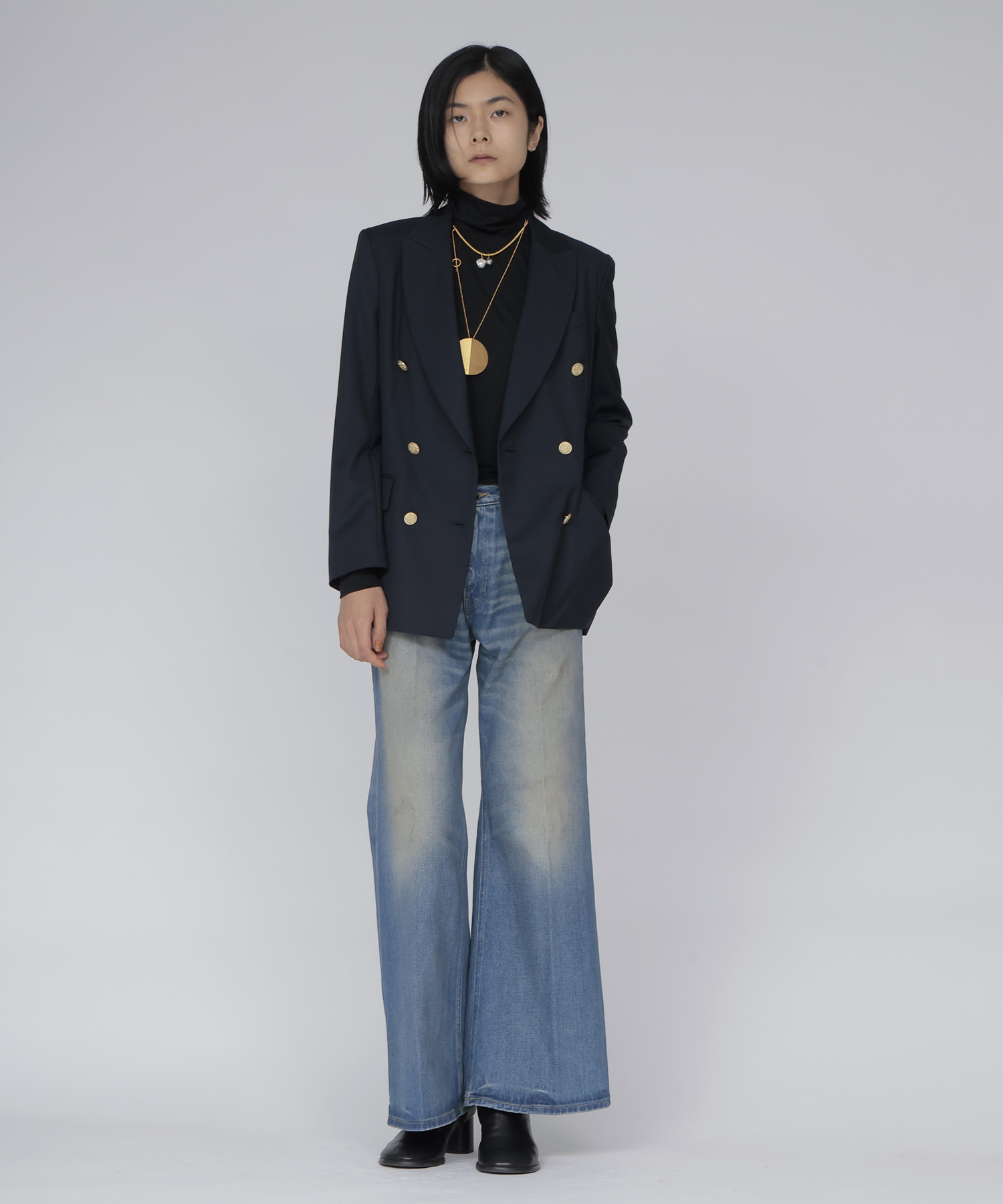 【HAIKURE/ハイクル】CLARA SHORT LENGTH JANE BLUE