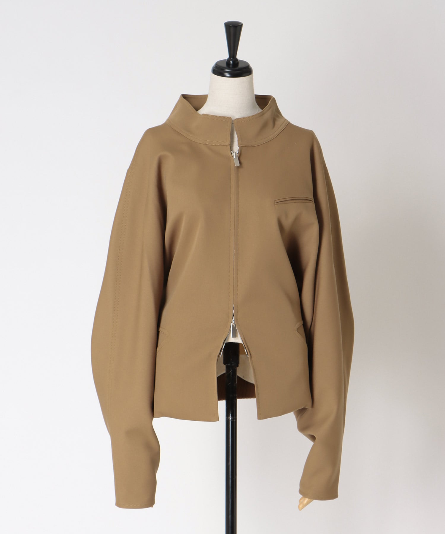 【SYSTEM/システム】TWO-WAY ZIP-UP JACKET