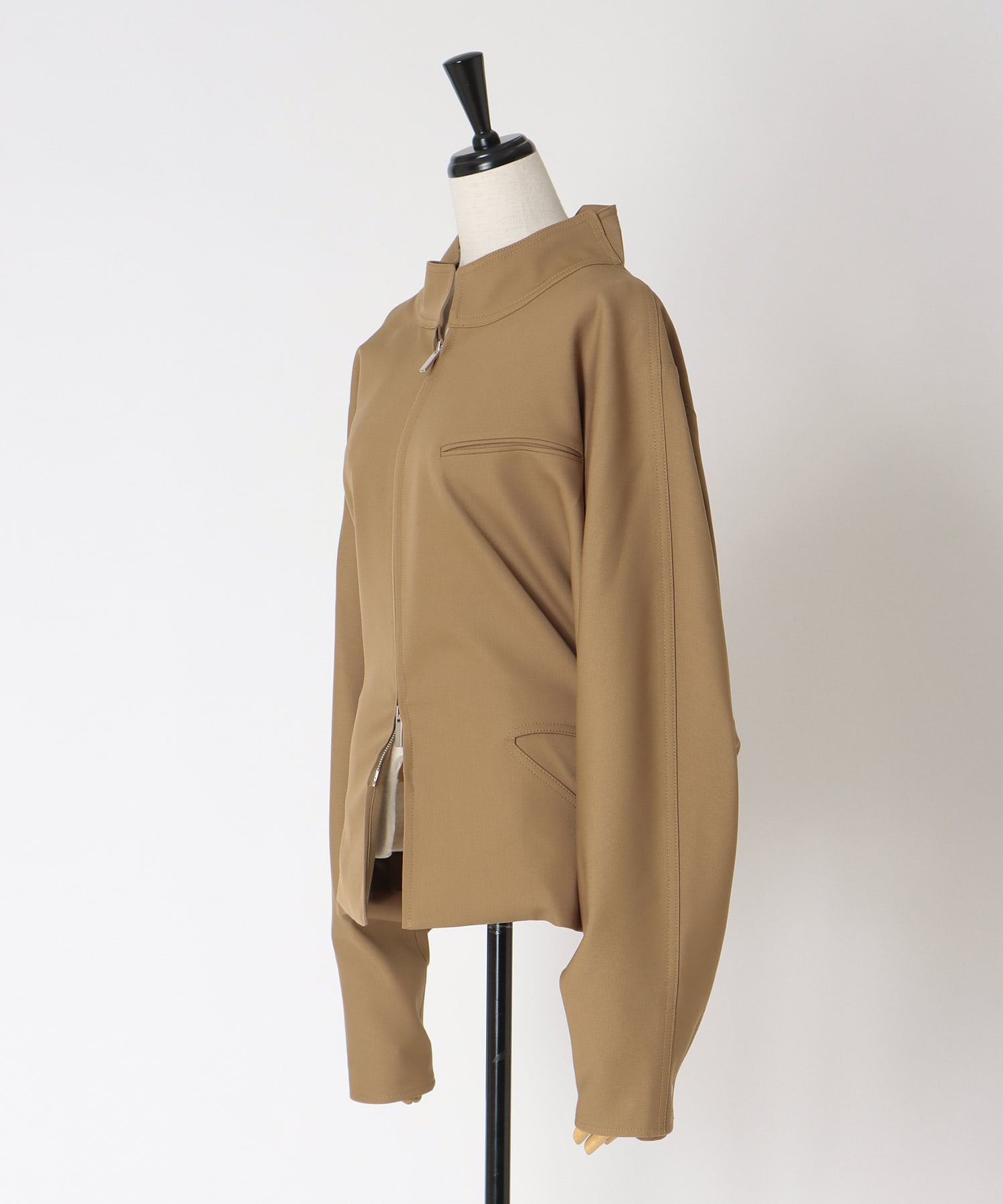【SYSTEM/システム】TWO-WAY ZIP-UP JACKET