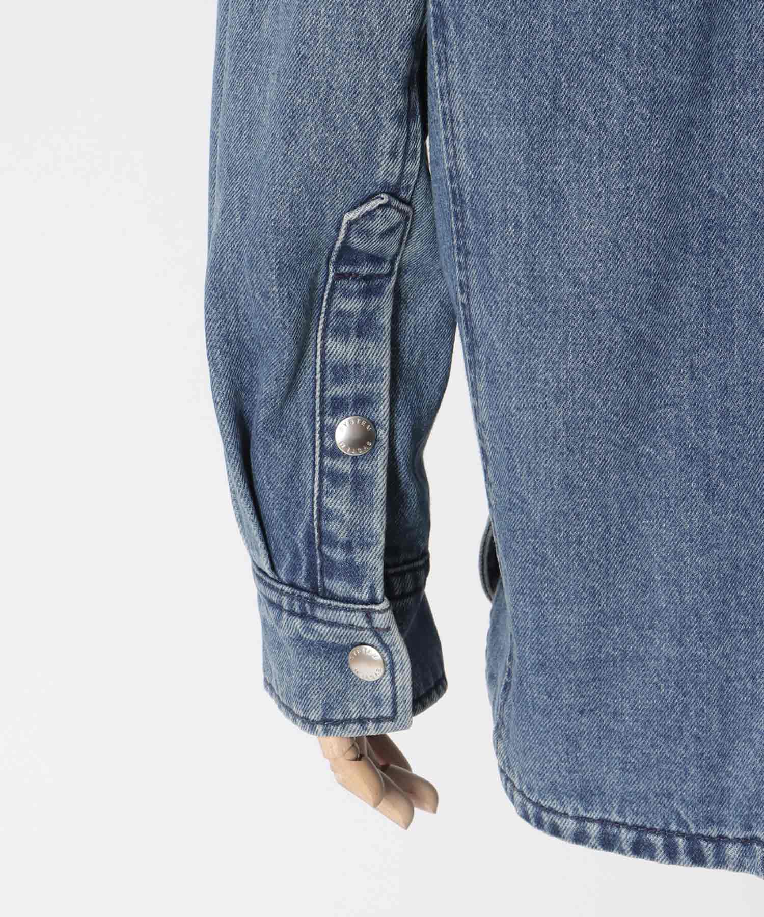 【SYSTEM / システム】CORDUROY-COLLAR CONTRAST DENIM JACKET
