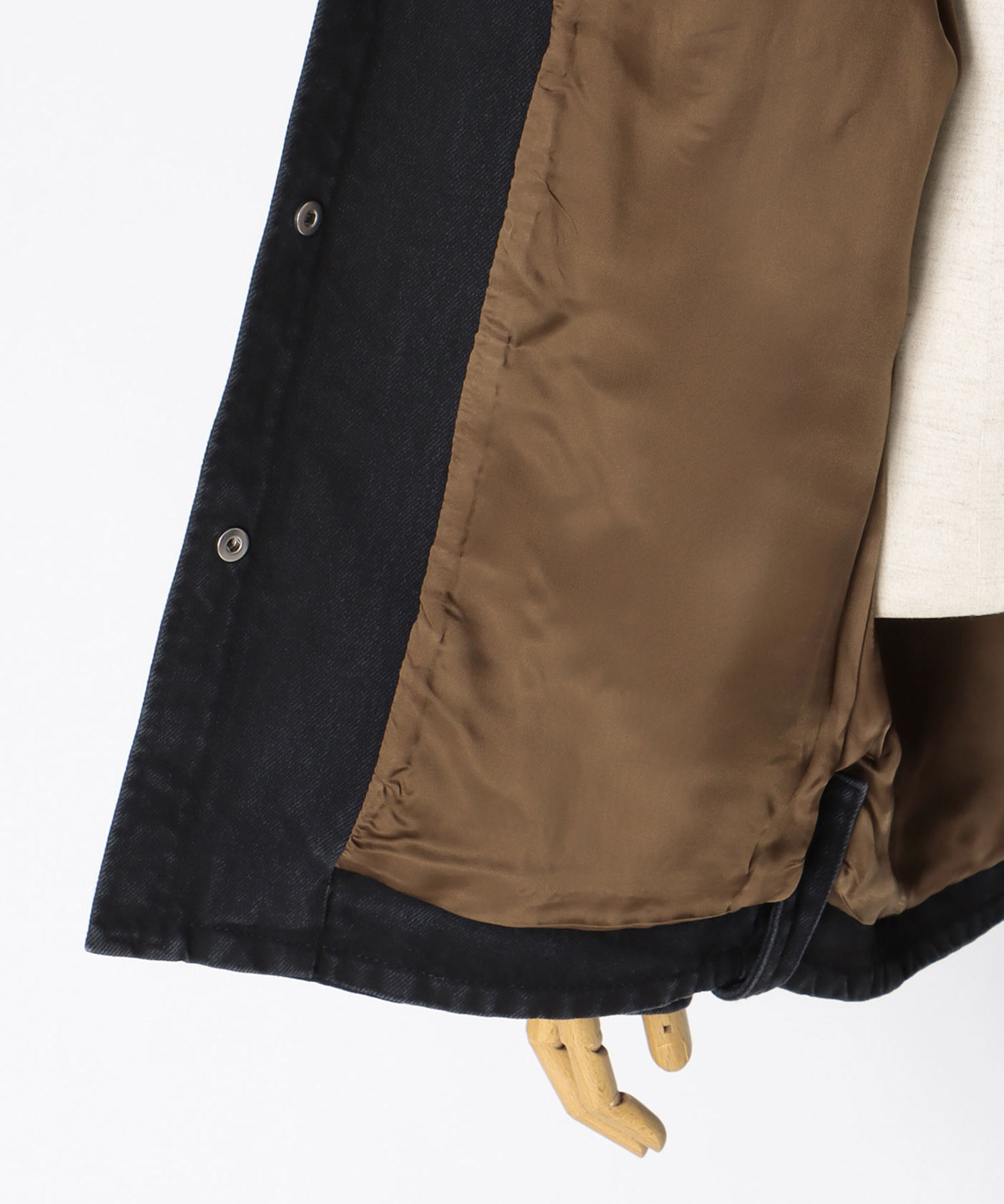 【SYSTEM / システム】CORDUROY-COLLAR CONTRAST DENIM JACKET