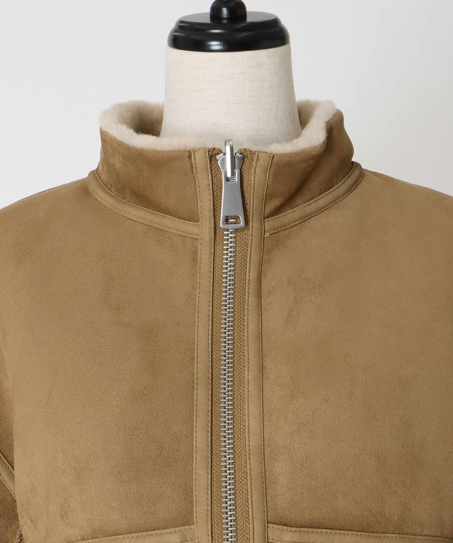 【URBANCODE/アーバンコード】Merino Funnel Neck Bomber