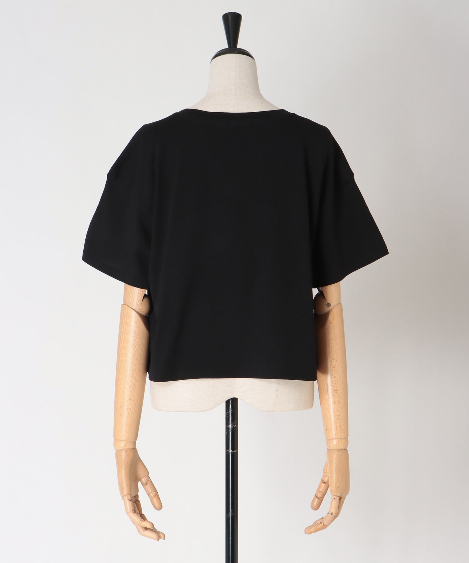 ＜BLACK SCORE＞MIU MIU CATS CROPPED TEE