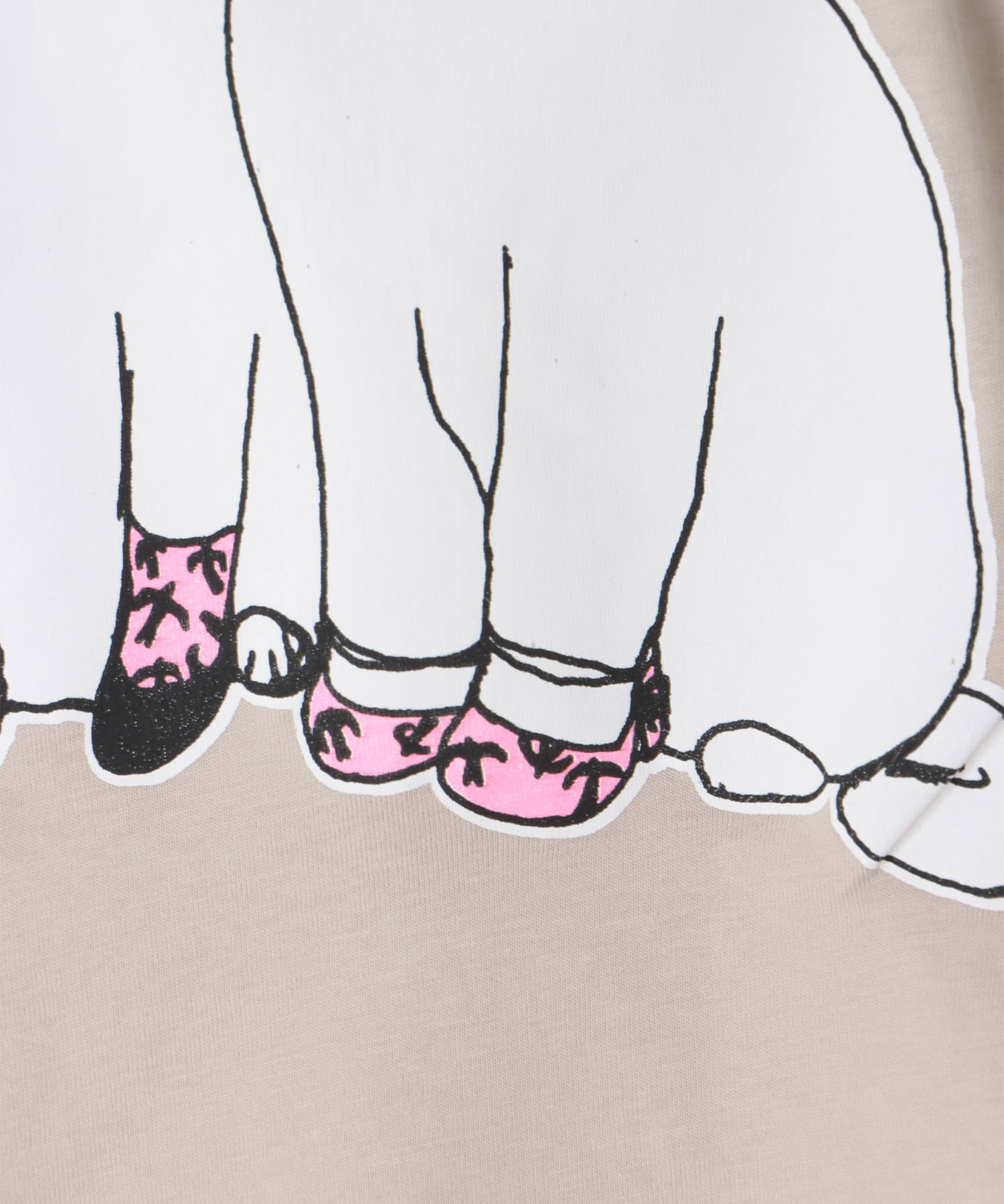 ＜BLACK SCORE＞MIU MIU CATS CROPPED TEE